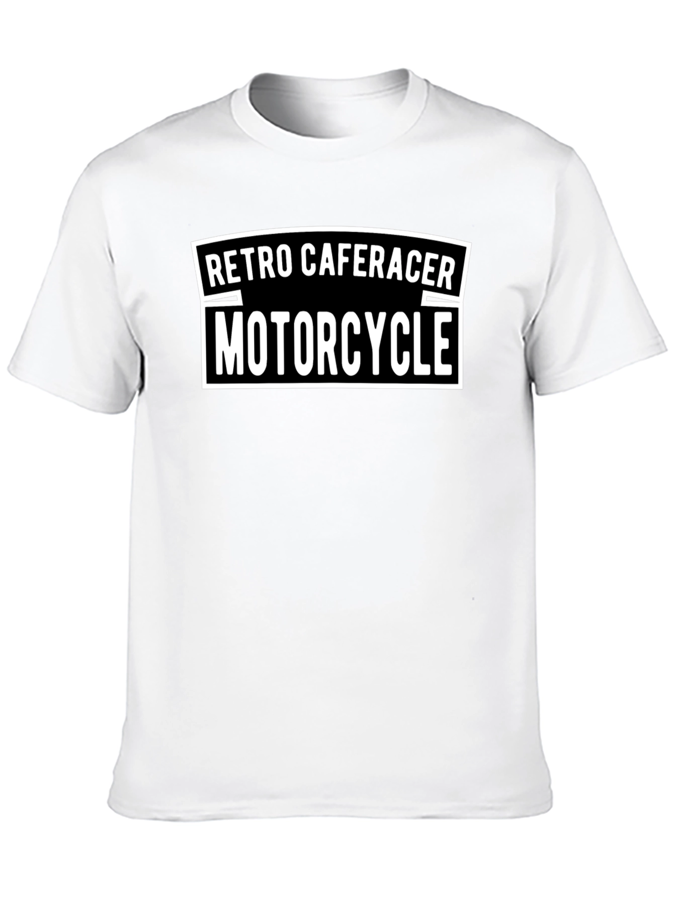 Retro Caferacer Motorcycle T-Shirt