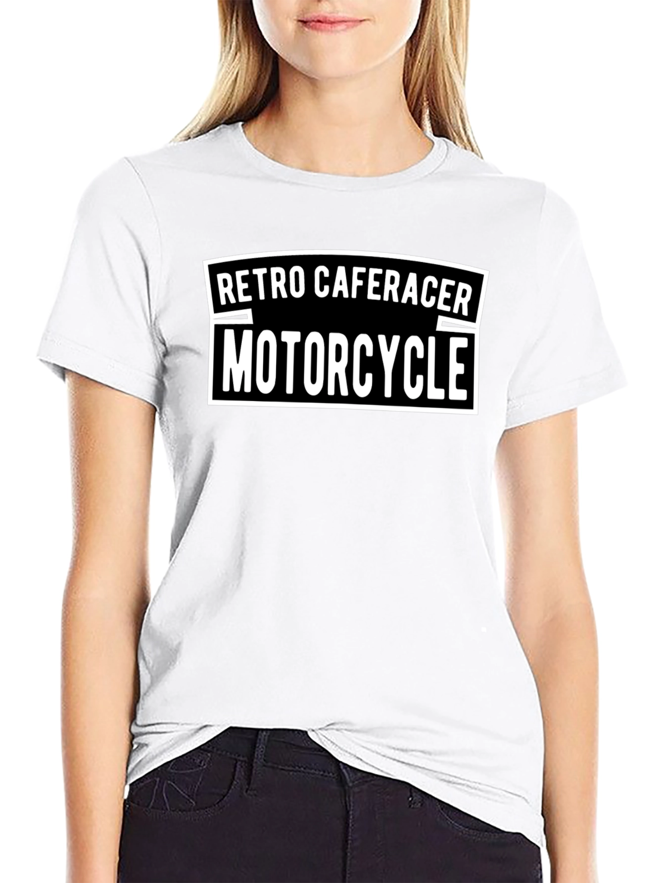 Retro Caferacer Motorcycle T-Shirt