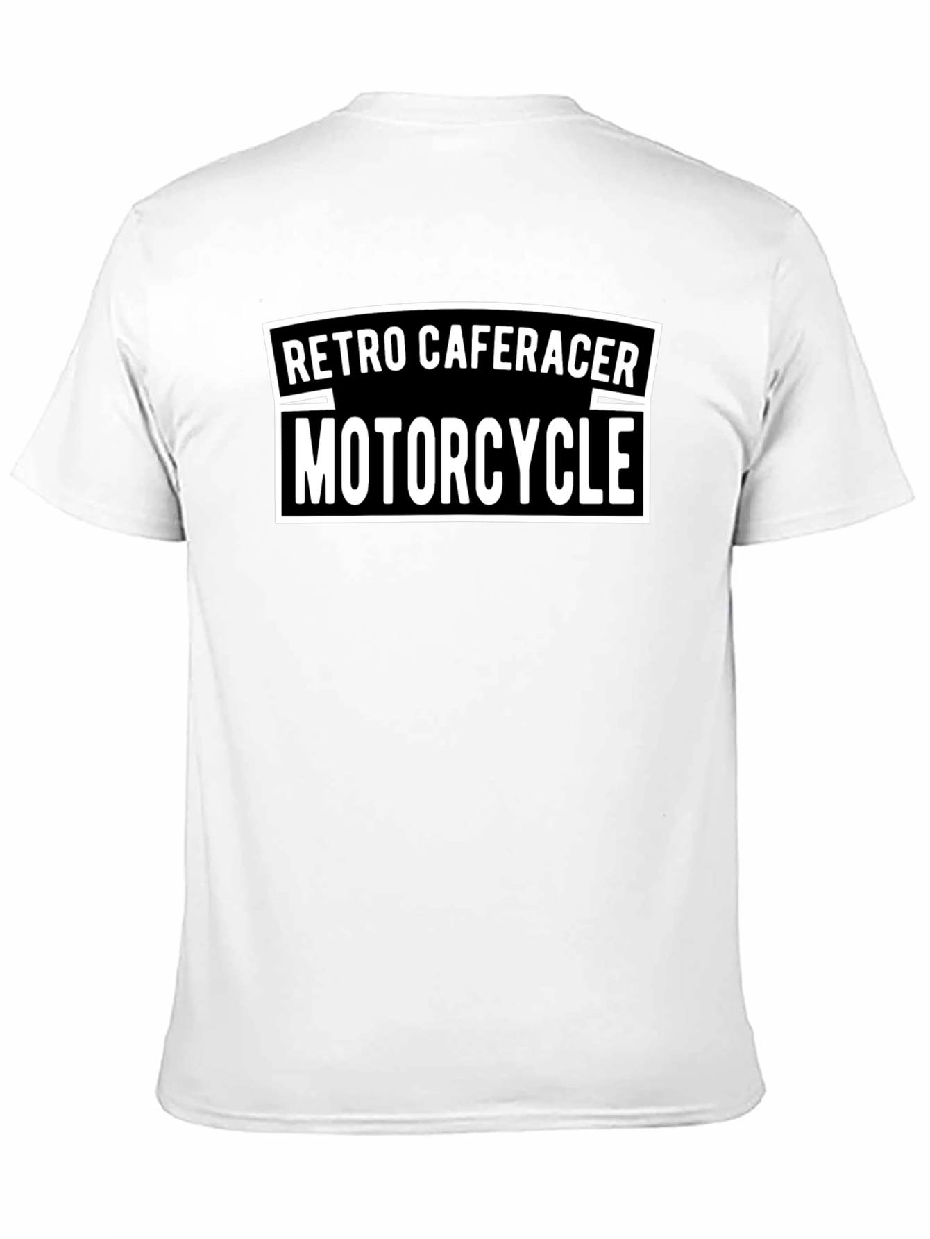 Retro Caferacer Motorcycle T-Shirt