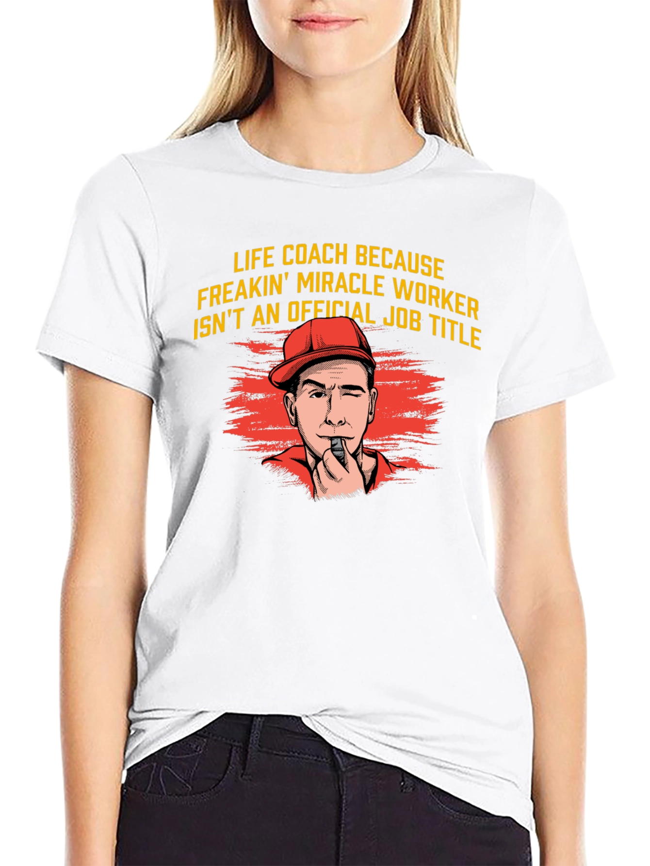Life Coach Miracle Worker Graphic Tee