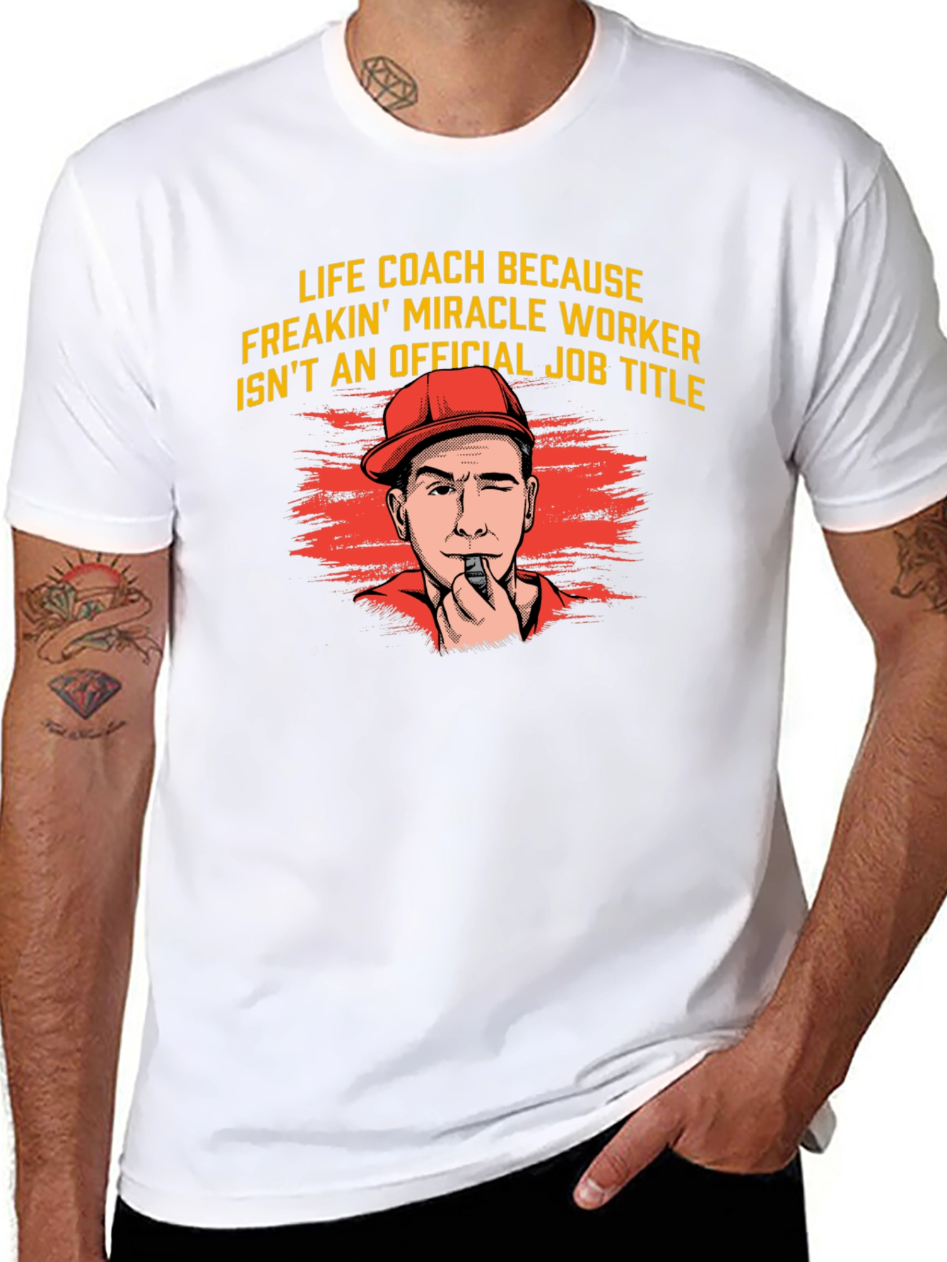 Life Coach Miracle Worker Graphic Tee