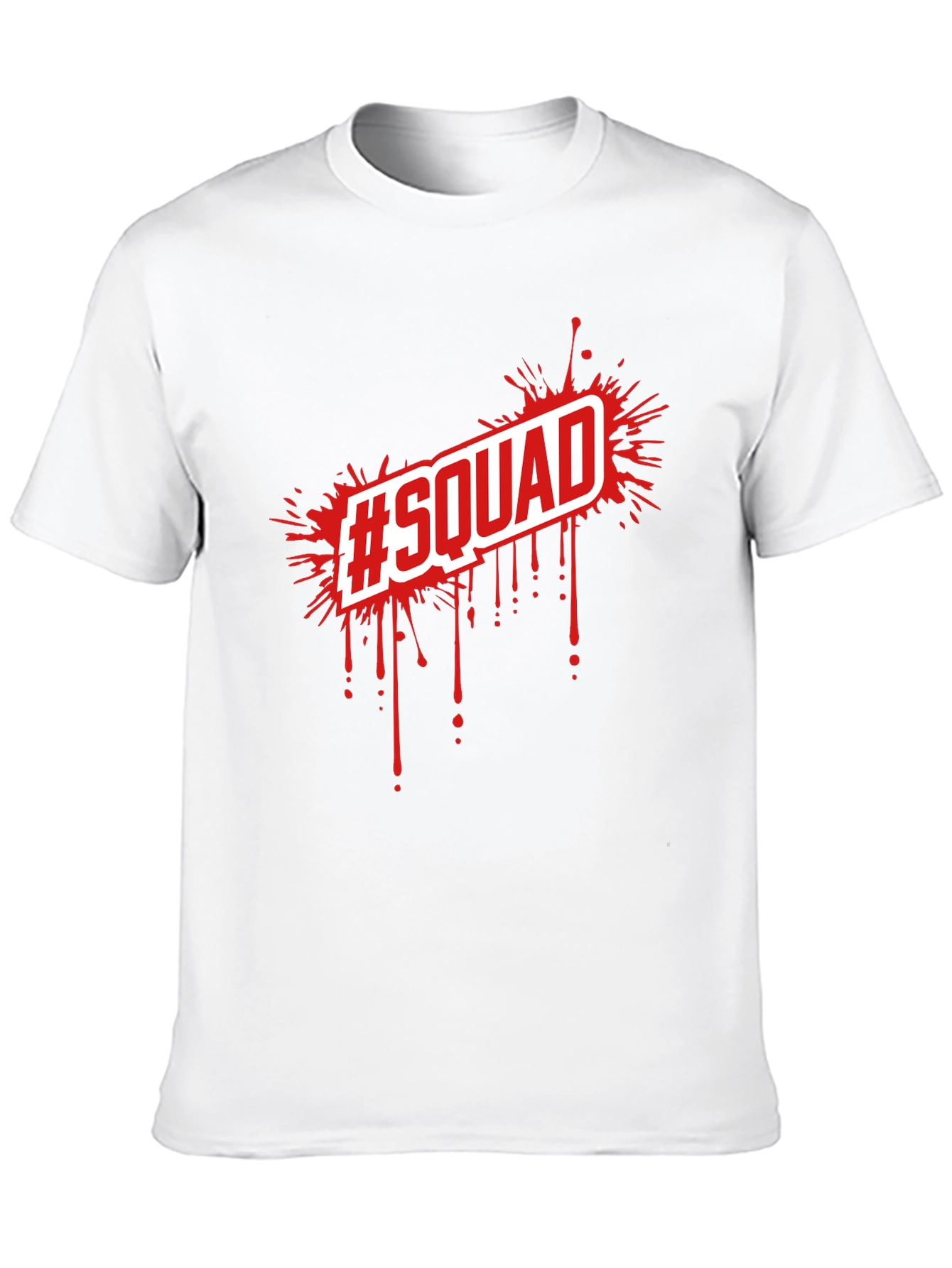 Squad Tee - Black Graphic T-Shirt