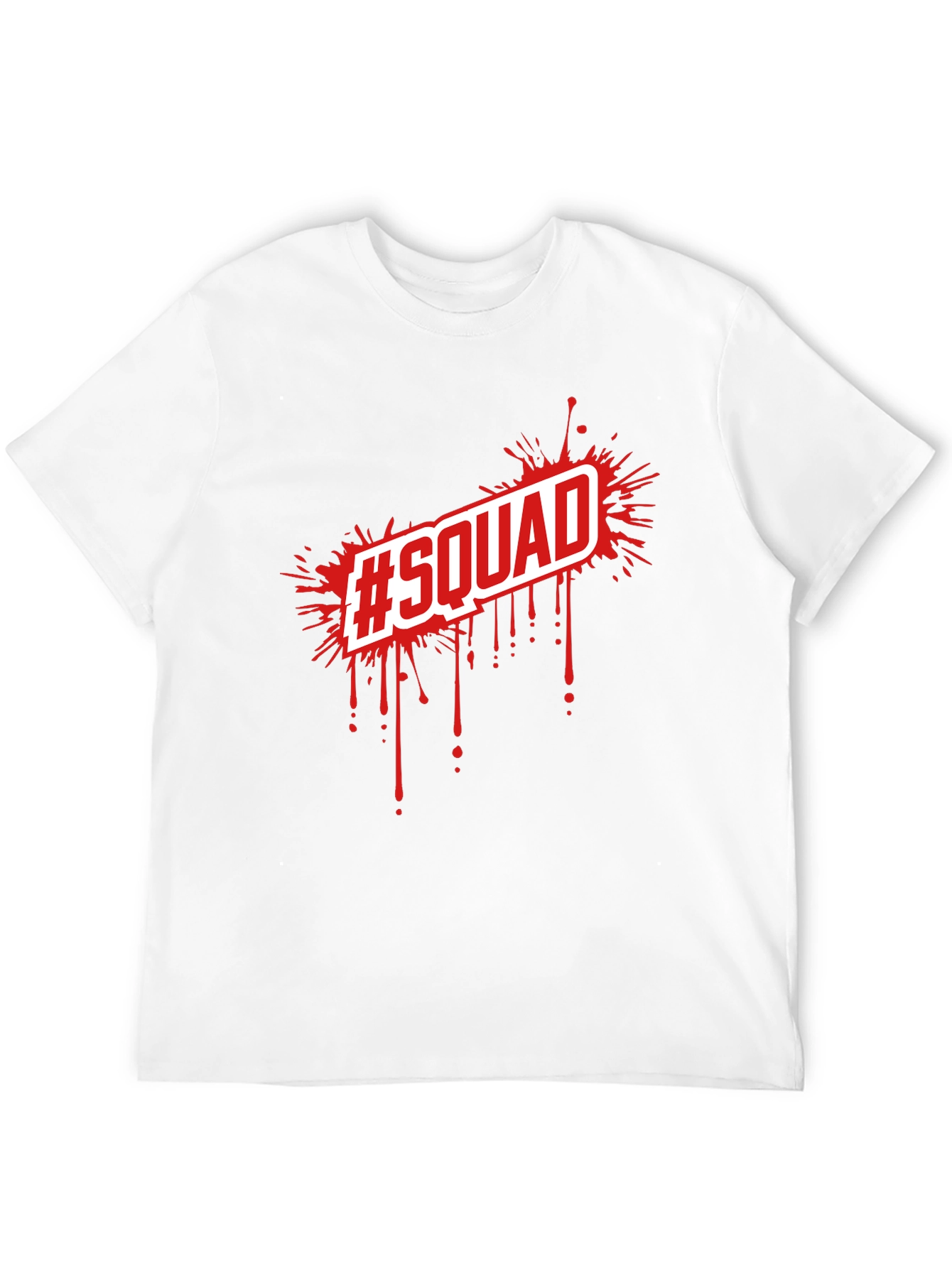 Squad Tee - Black Graphic T-Shirt