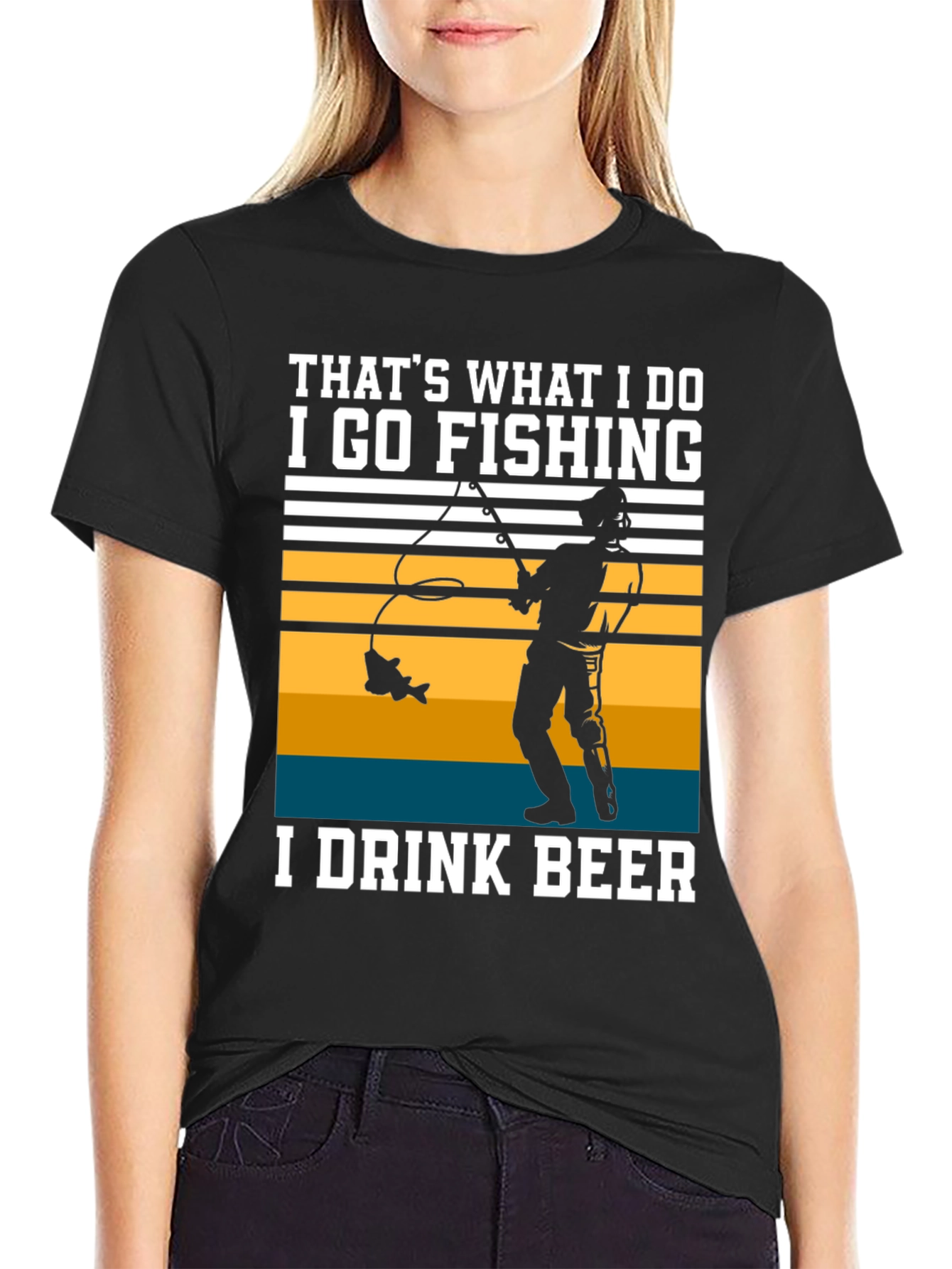 Fishing & Beer T-Shirt - Thats What I Do