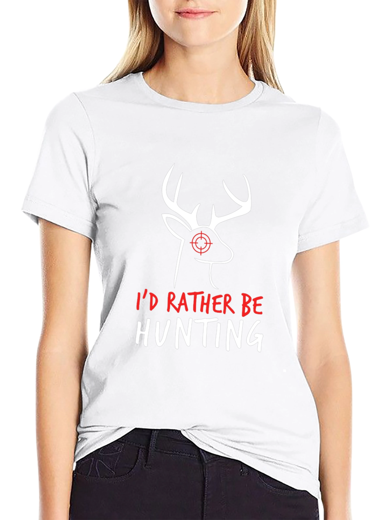 Hunting T-Shirt - Deer Target Graphic