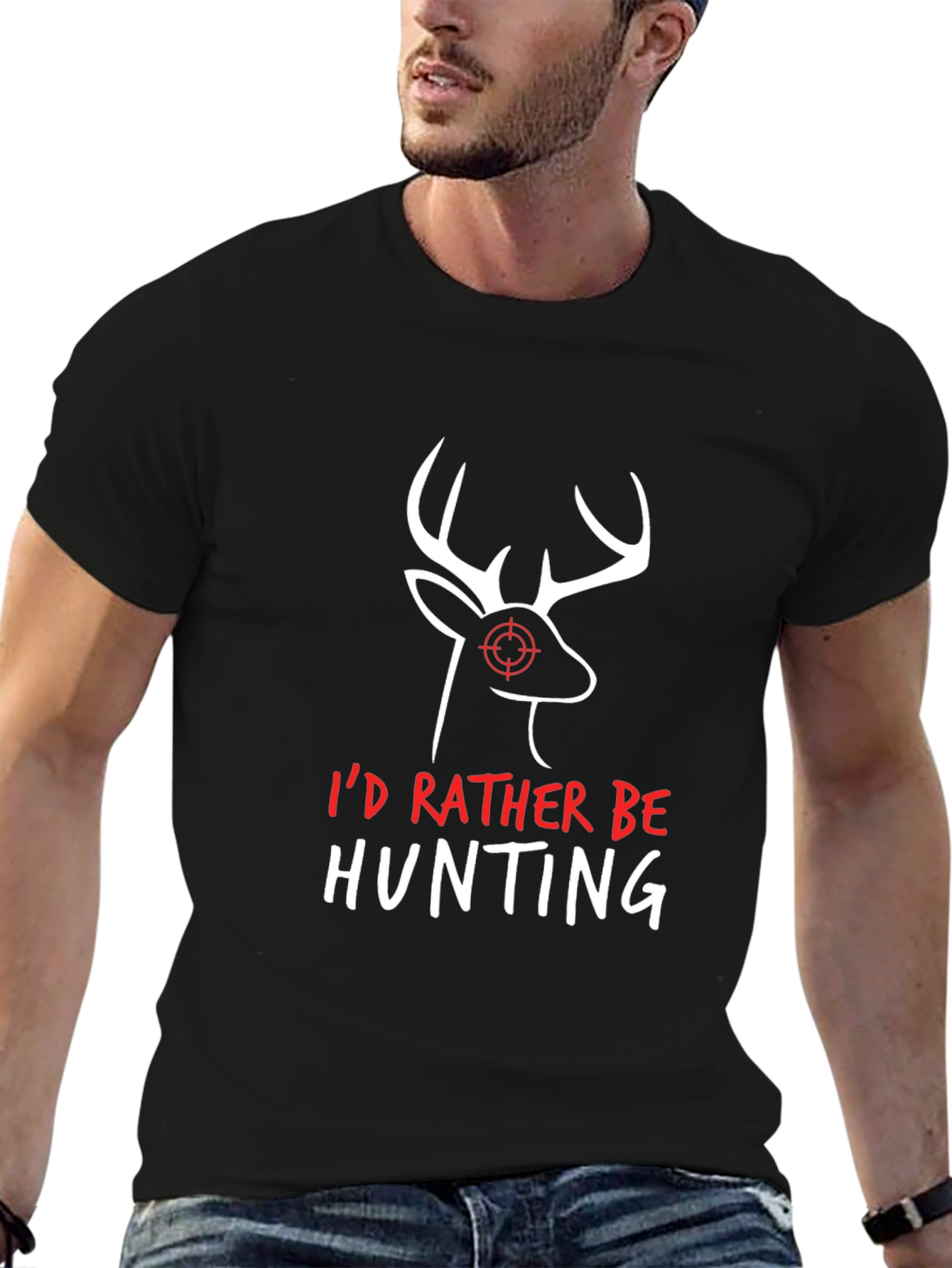Hunting T-Shirt - Deer Target Graphic