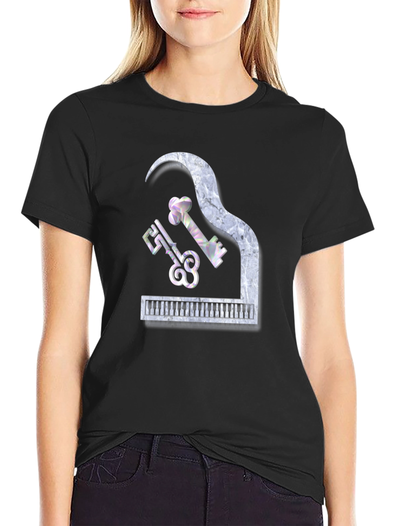 Piano Keys T-Shirt - Music Lovers Tee