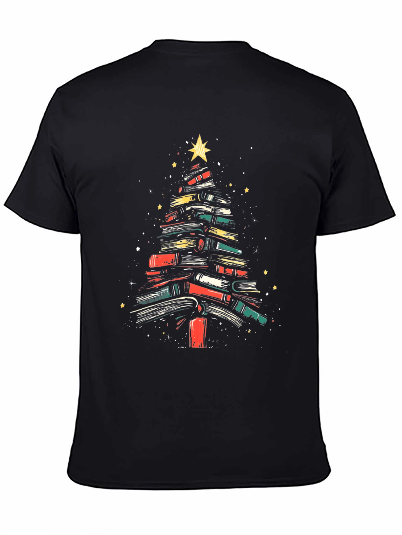 Book Tree Holiday T-Shirt