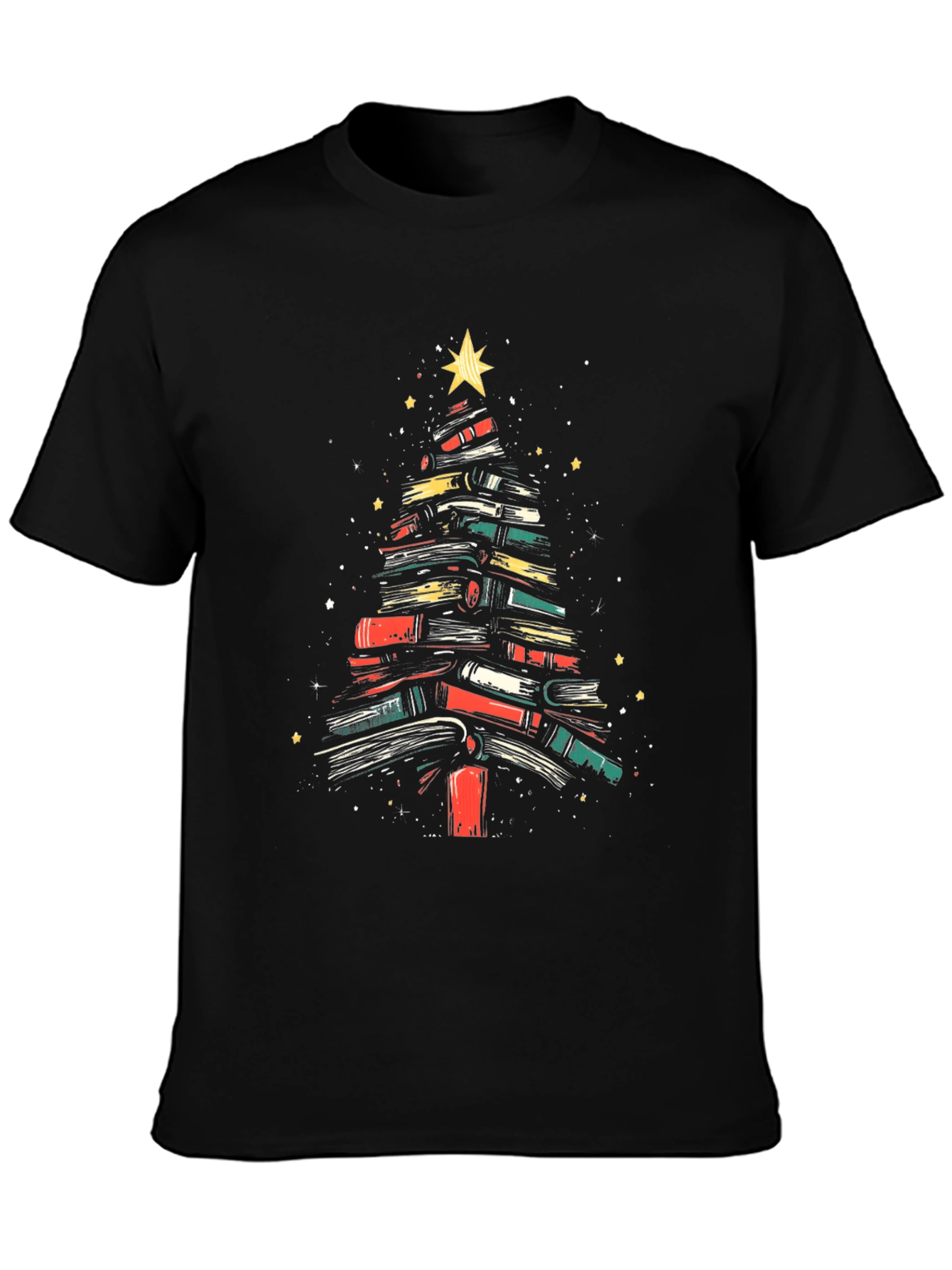 Book Tree Holiday T-Shirt