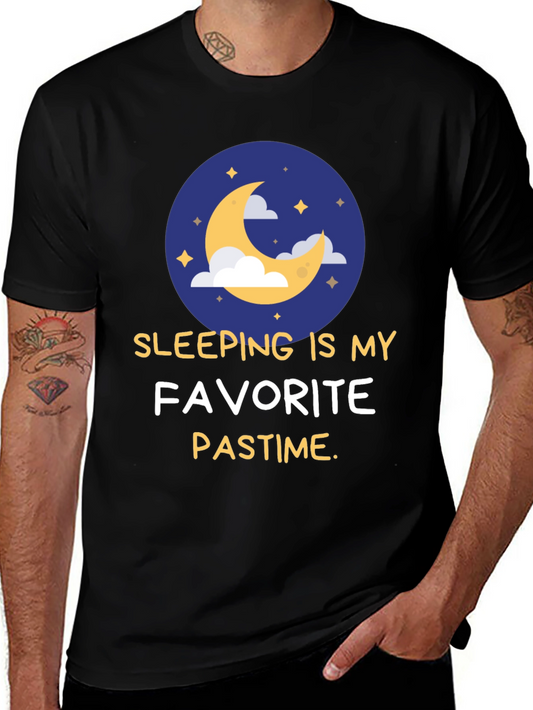 Sleeping is My Favorite Pastime Graphic Tee