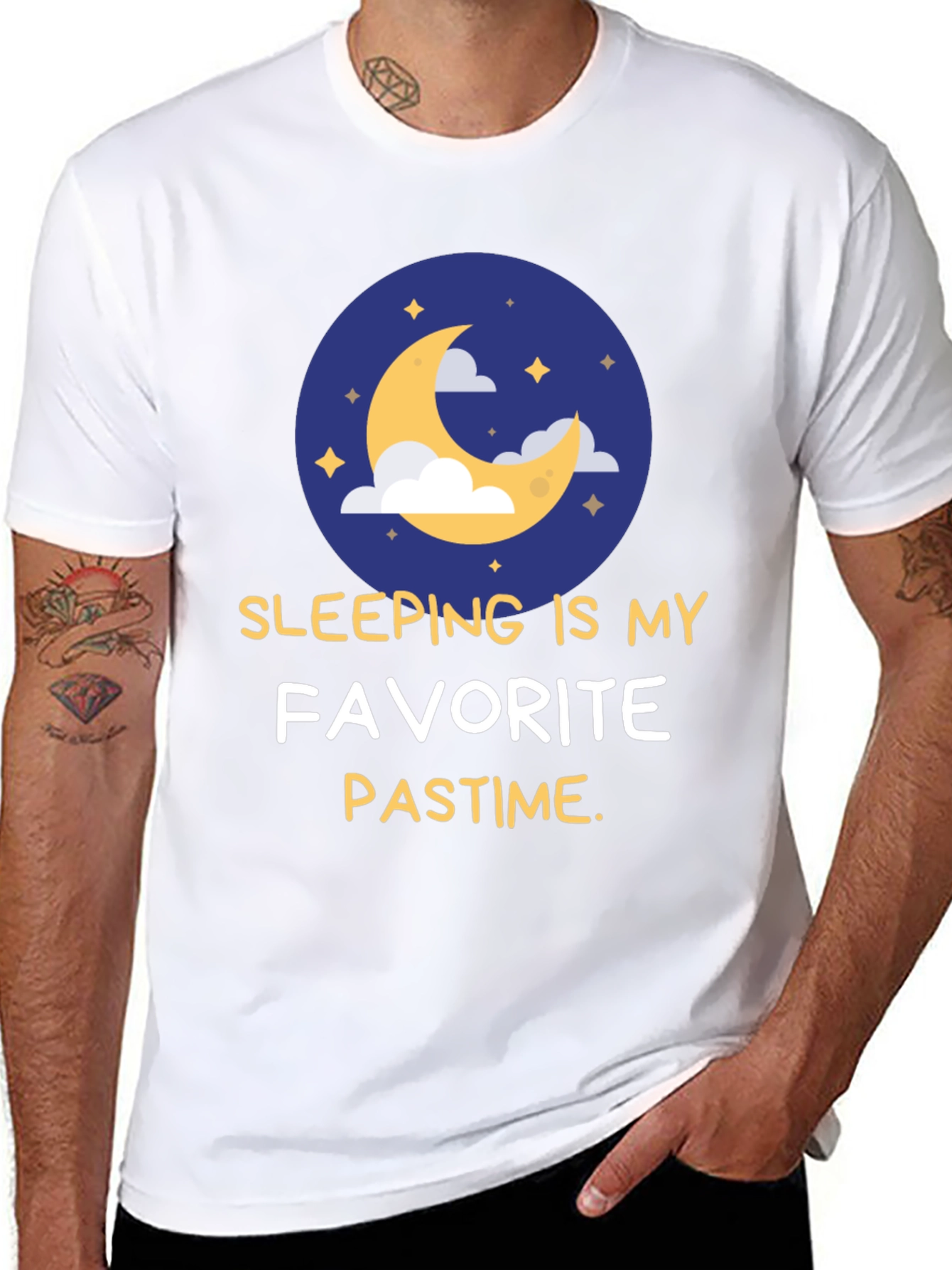 Sleeping is My Favorite Pastime Graphic Tee