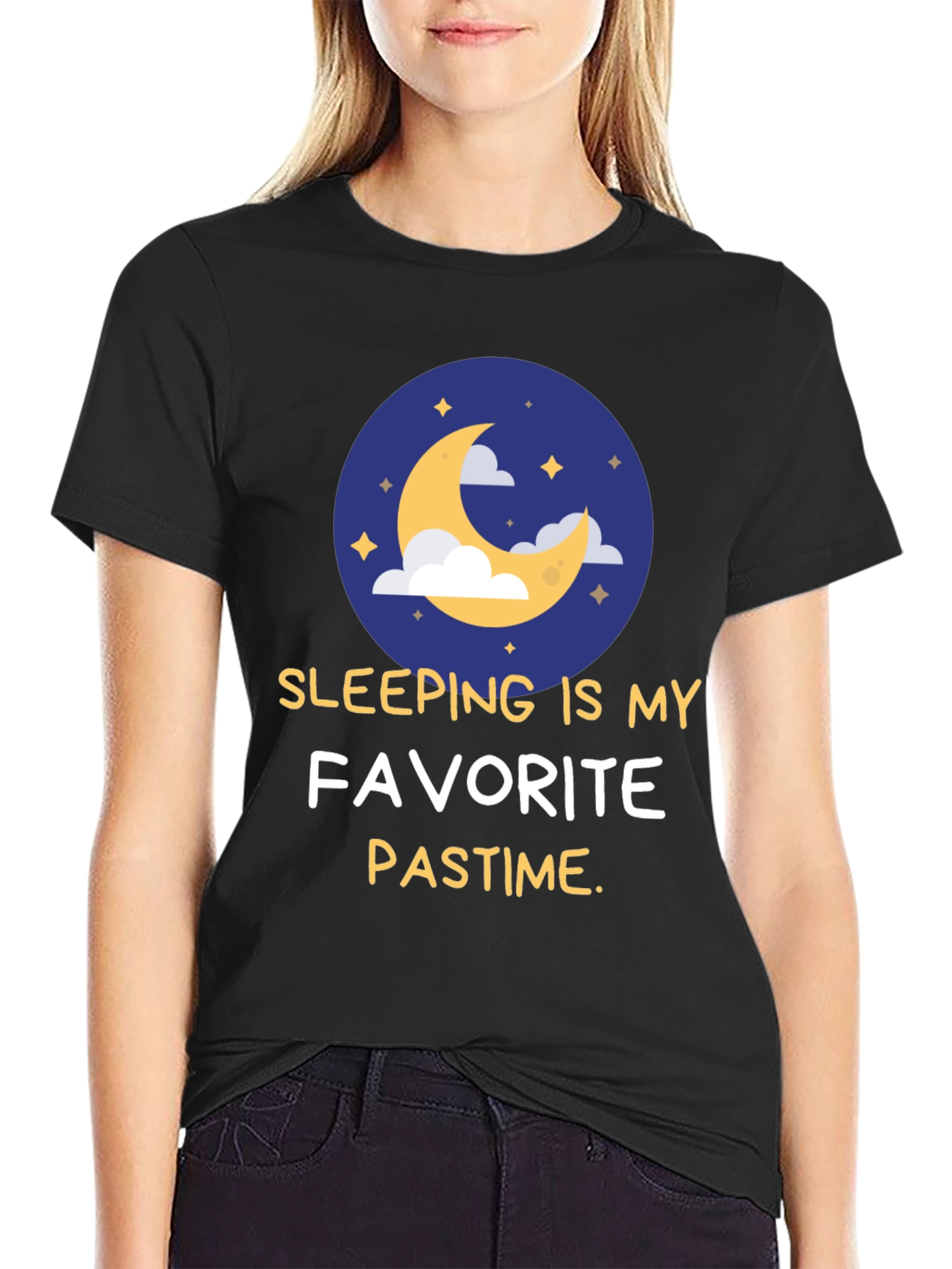 Sleeping is My Favorite Pastime Graphic Tee
