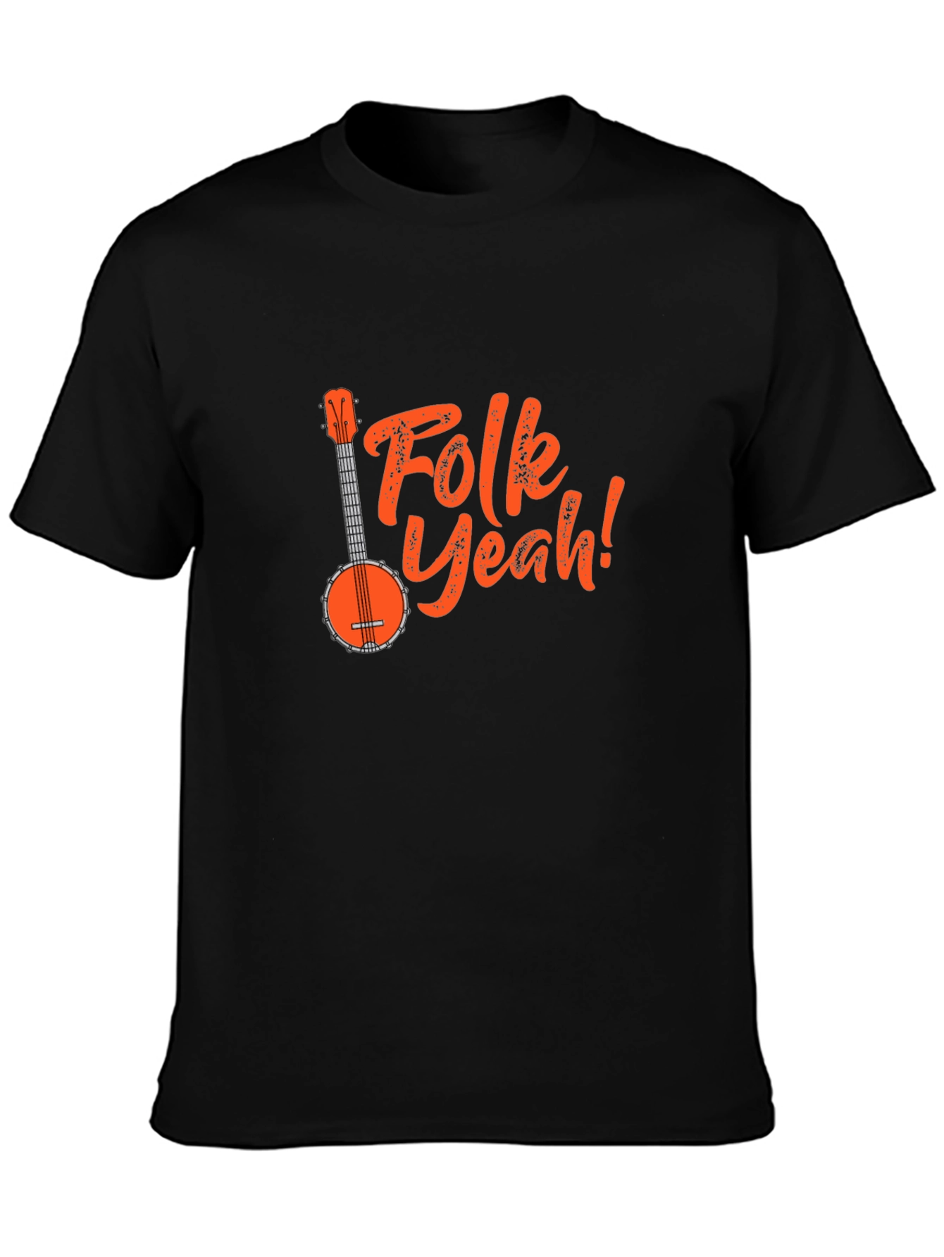 Folk Yeah! Banjo Graphic Tee