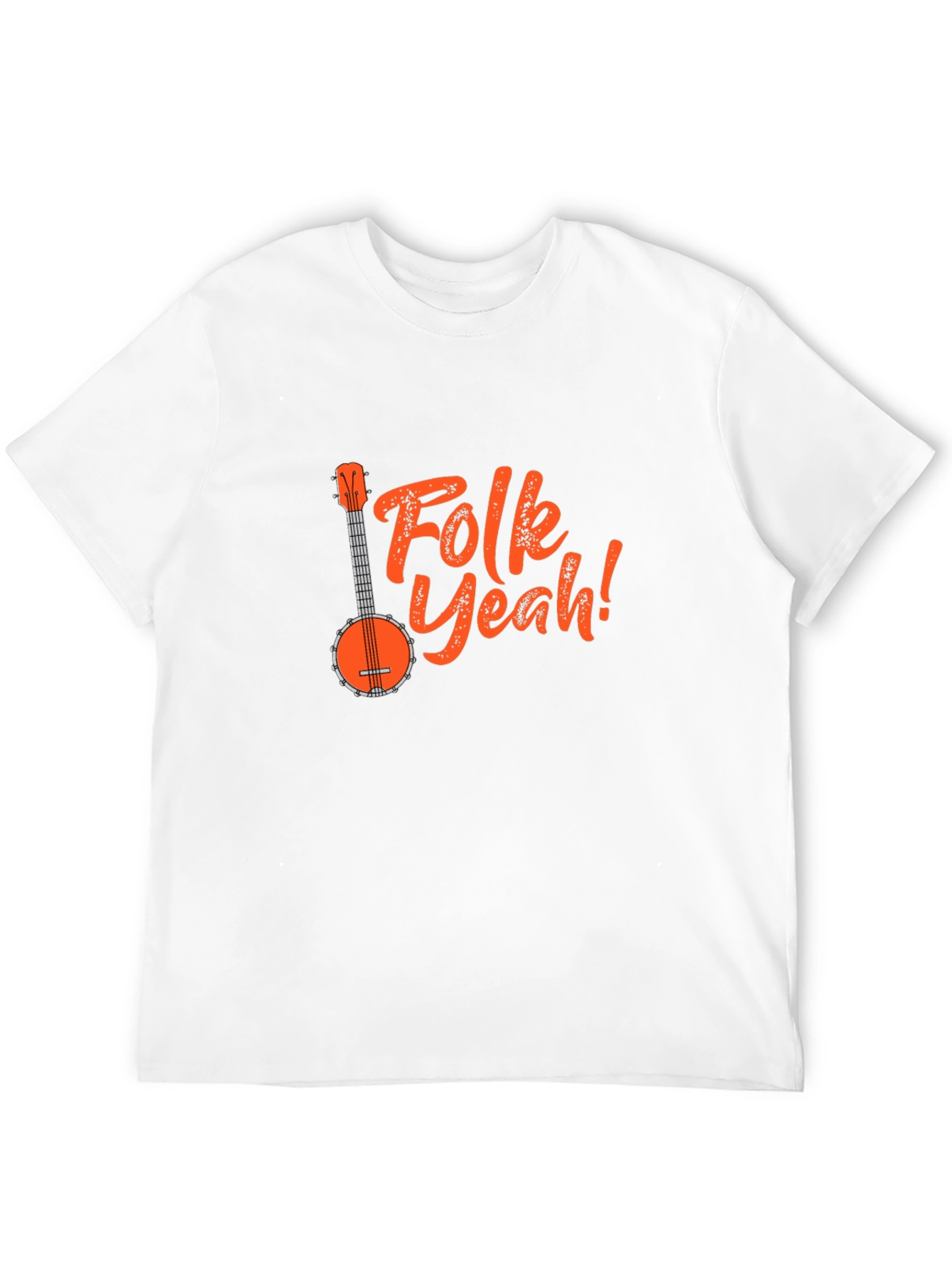 Folk Yeah! Banjo Graphic Tee