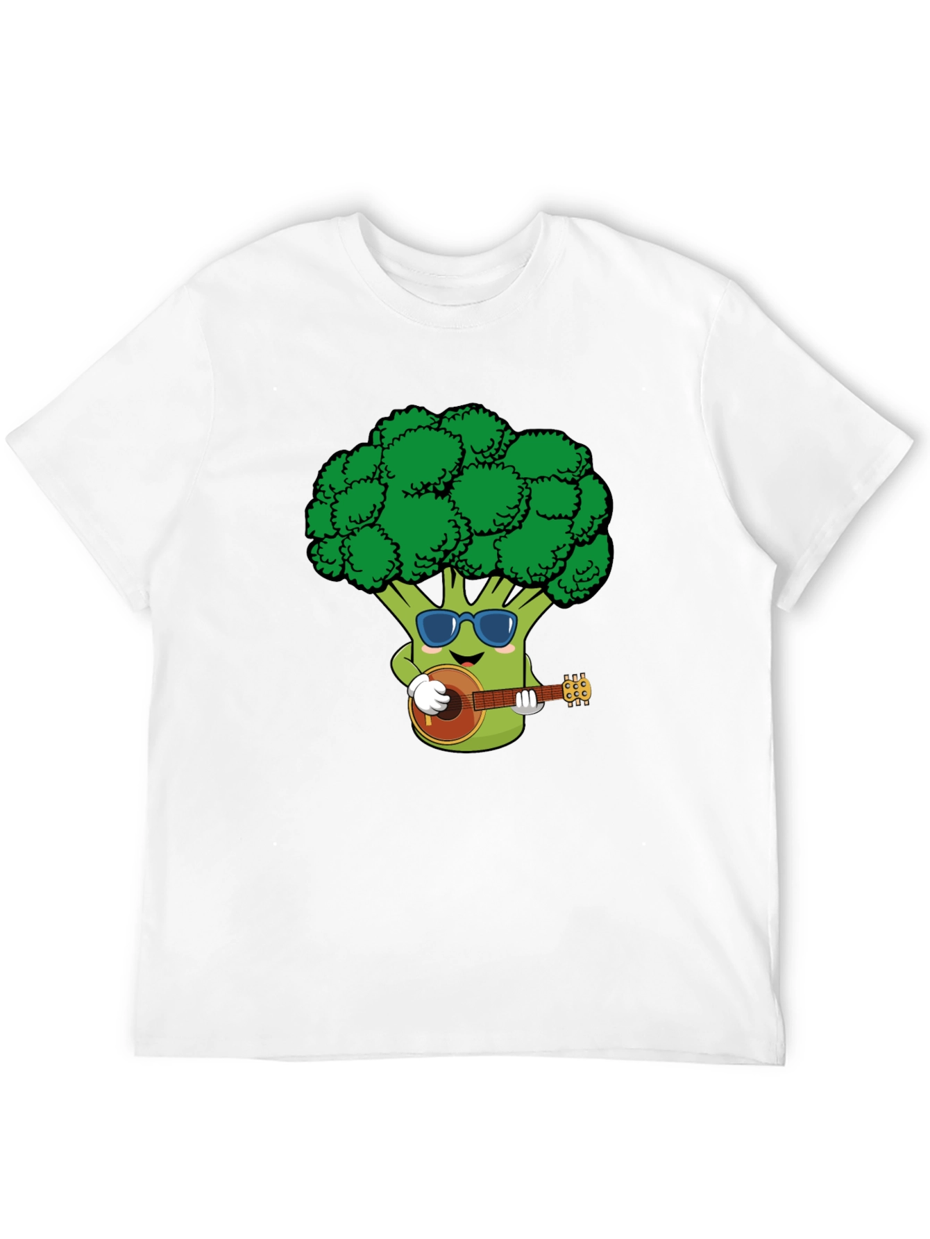Broccoli Guitarist Graphic Tee