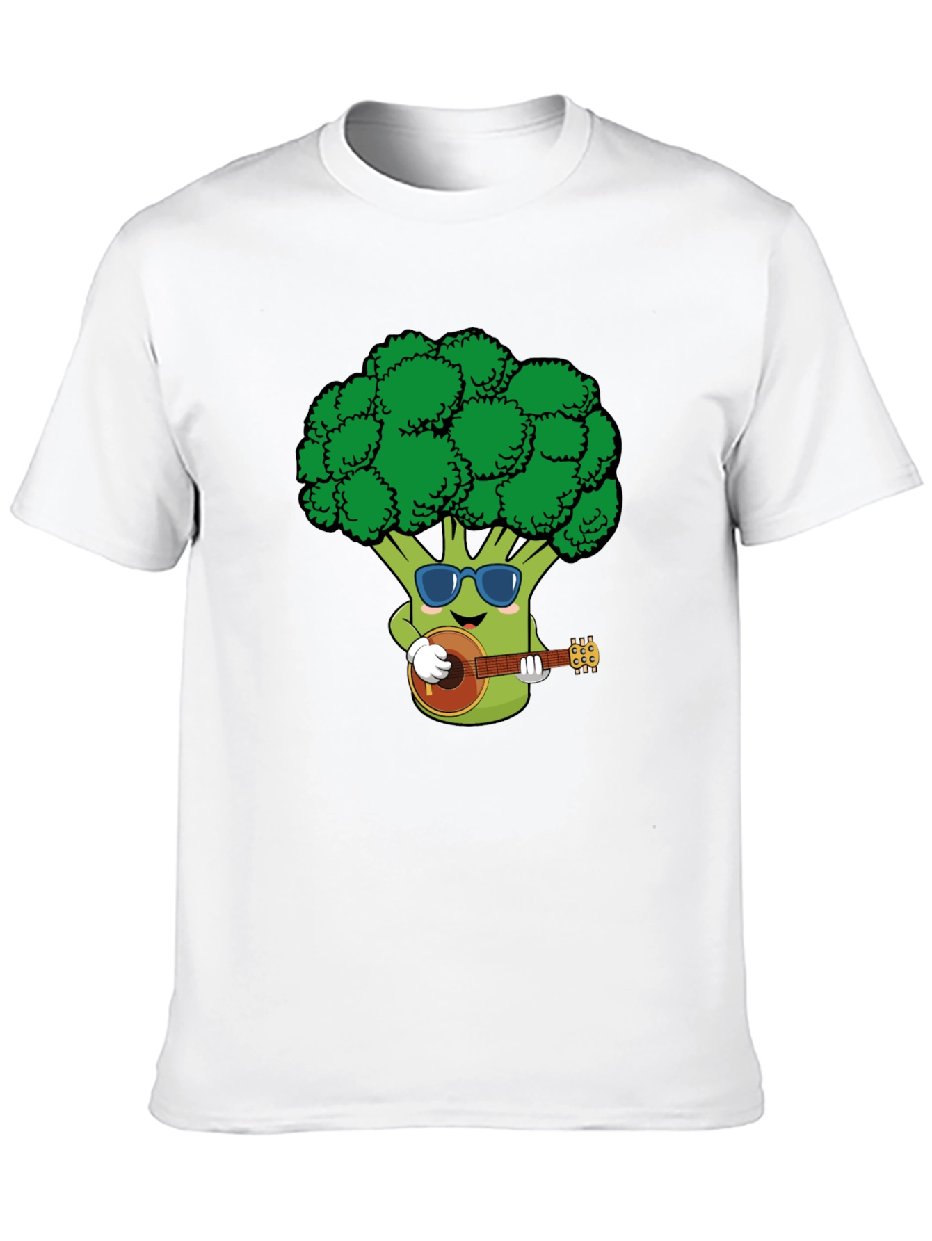 Broccoli Guitarist Graphic Tee