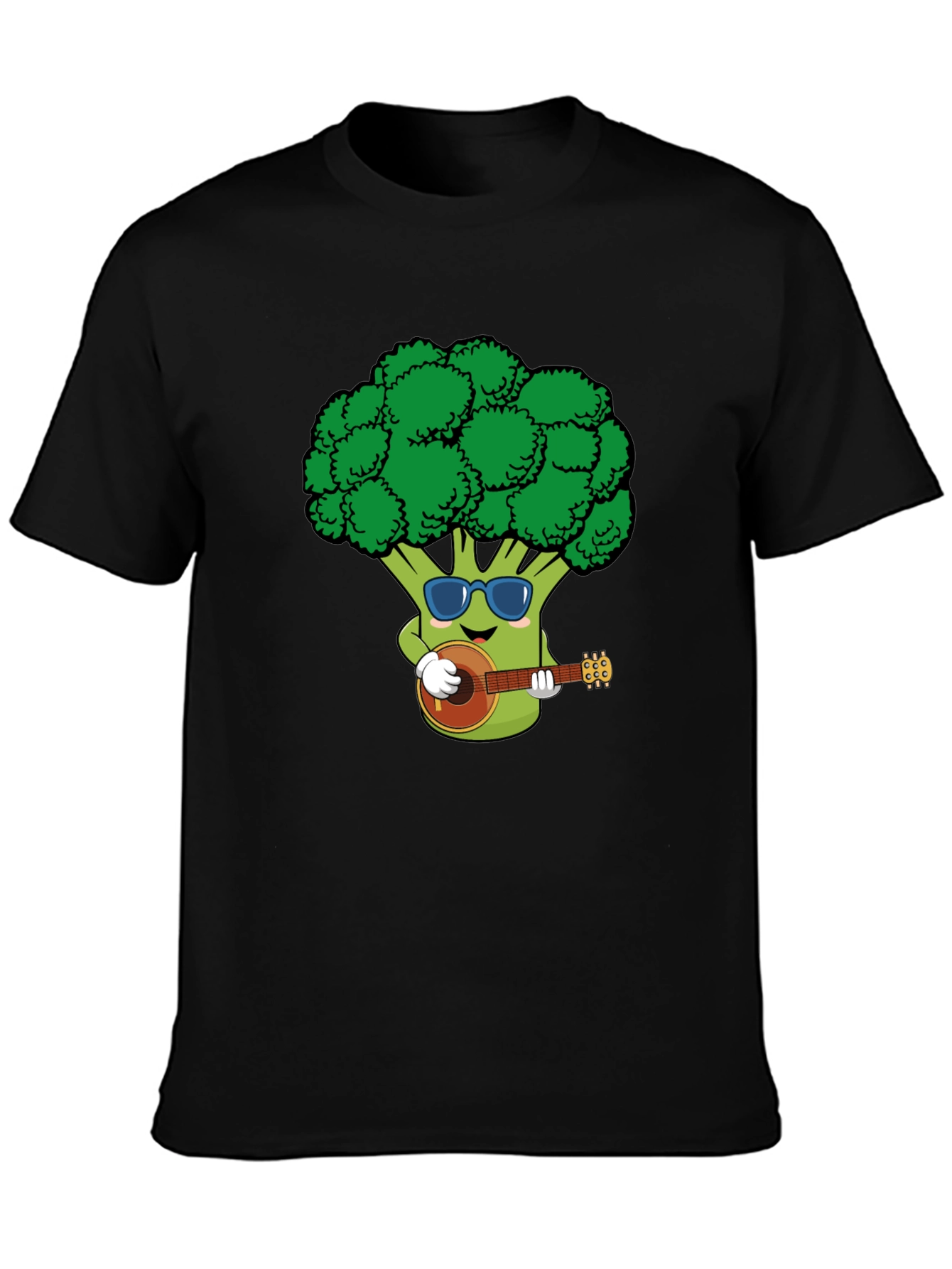 Broccoli Guitarist Graphic Tee