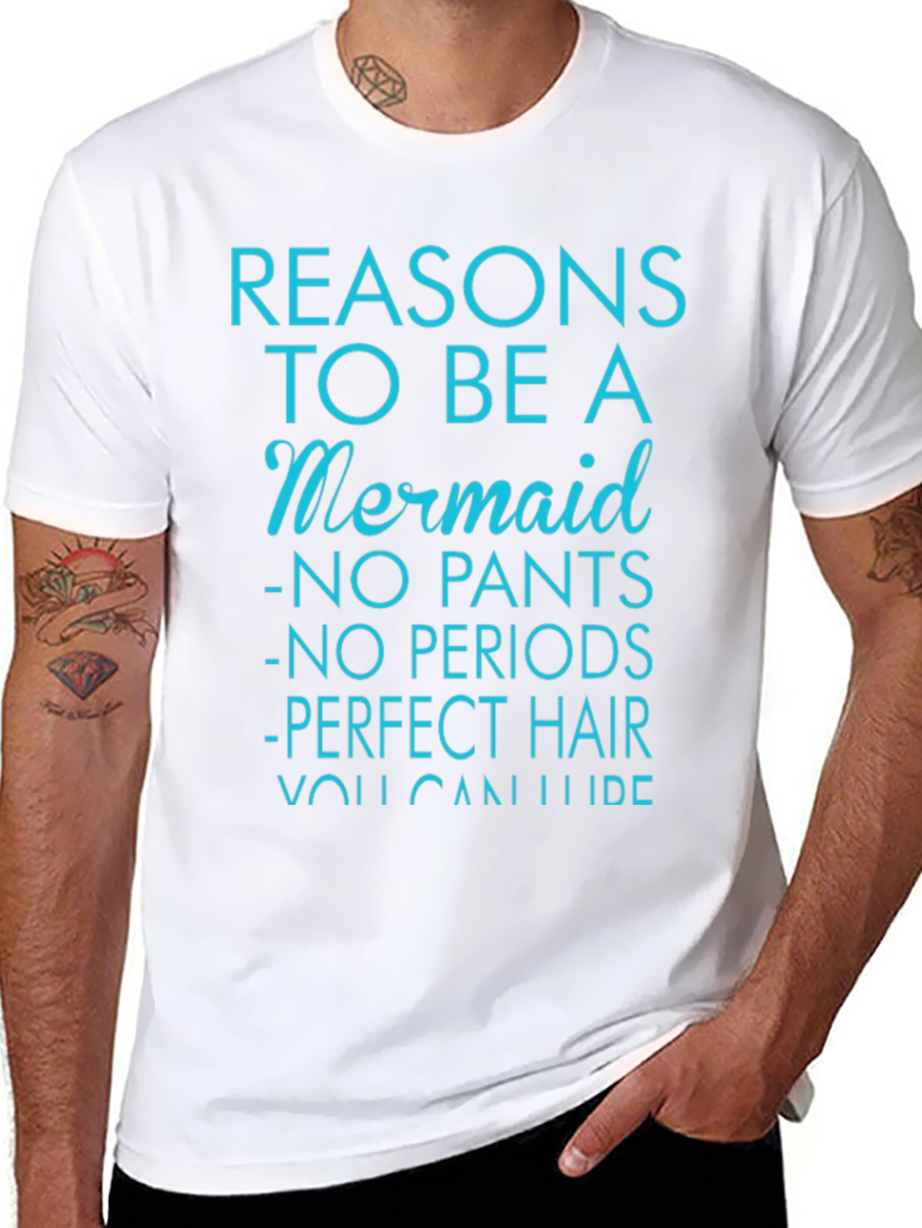 Reasons to be a Mermaid Graphic T-Shirt