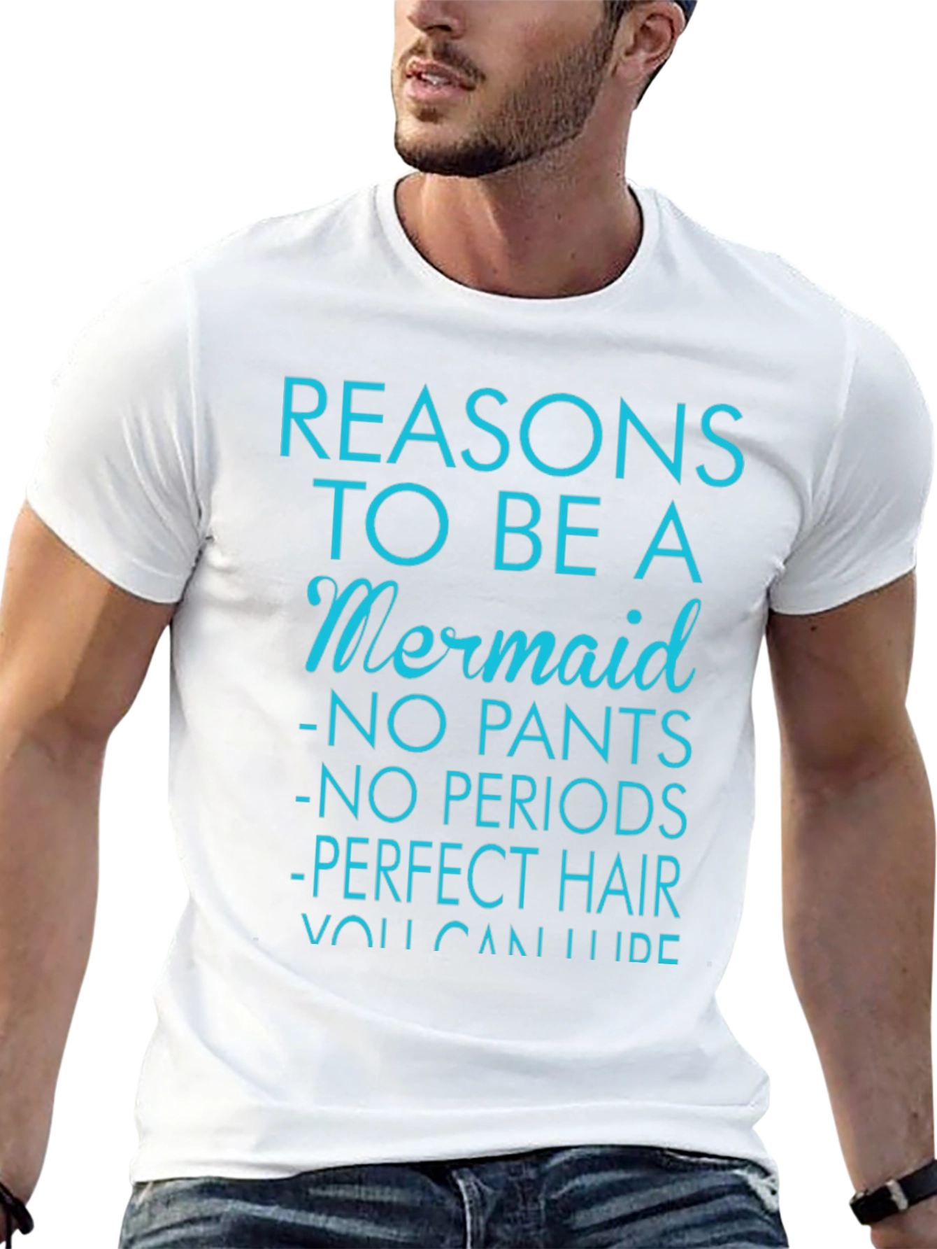 Reasons to be a Mermaid Graphic T-Shirt