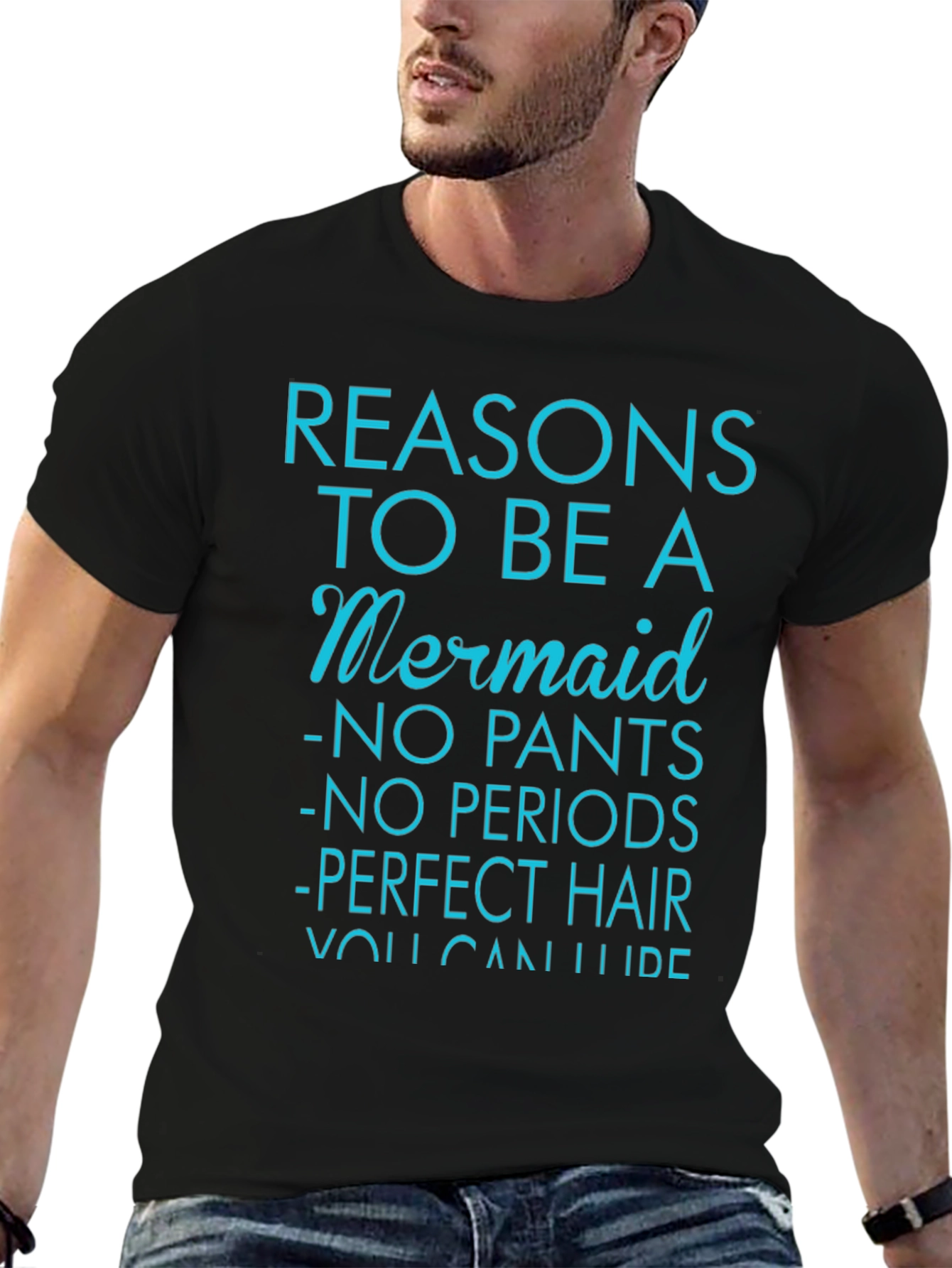 Reasons to be a Mermaid Graphic T-Shirt