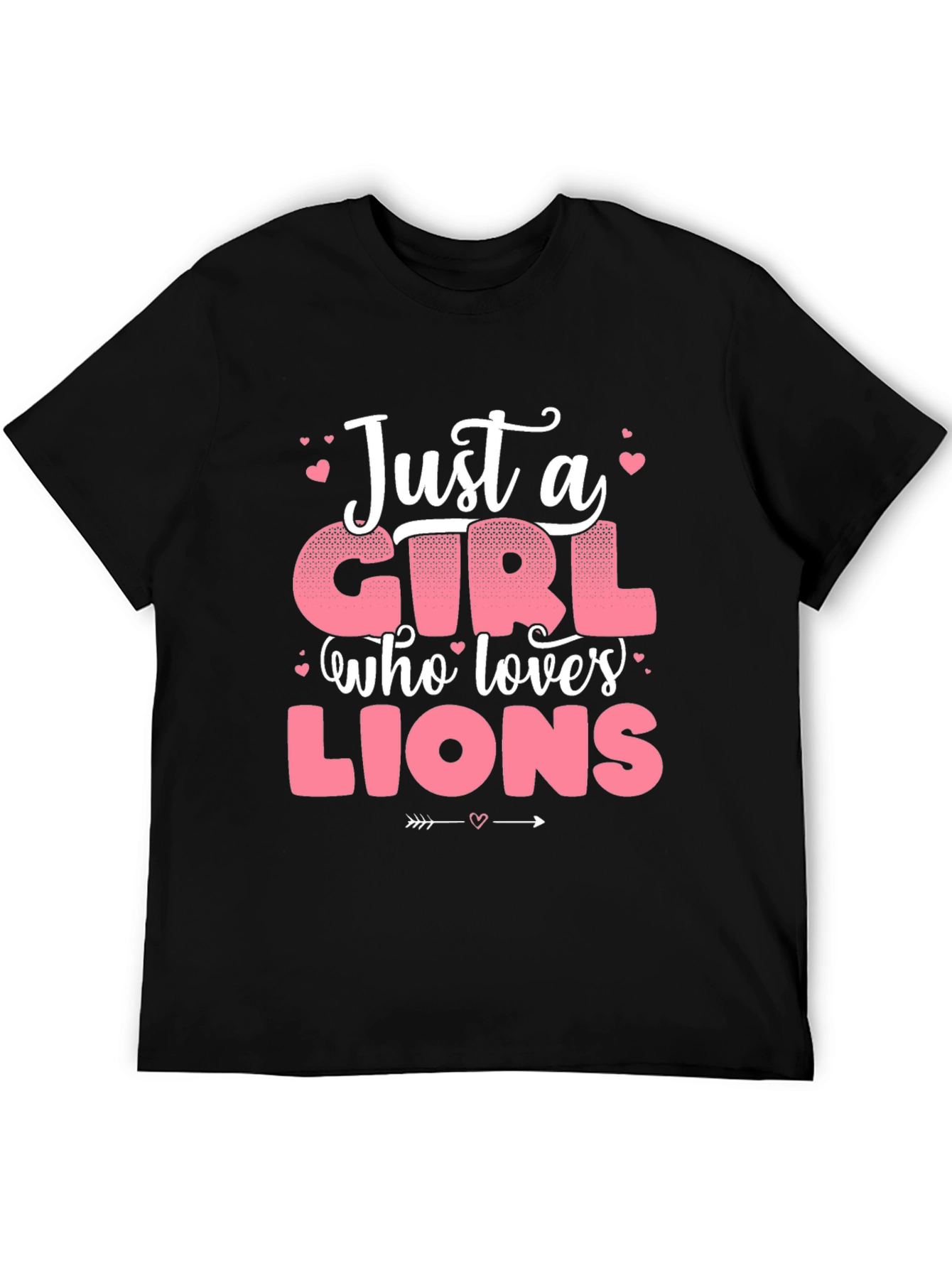 Just a Girl Who Loves Lions T-Shirt