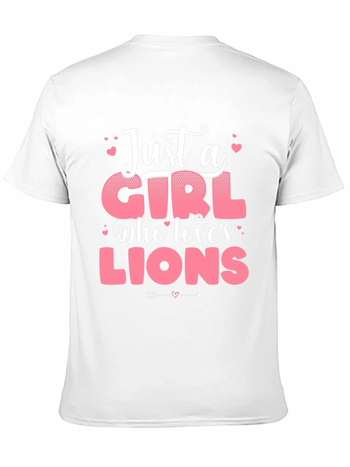 Just a Girl Who Loves Lions T-Shirt