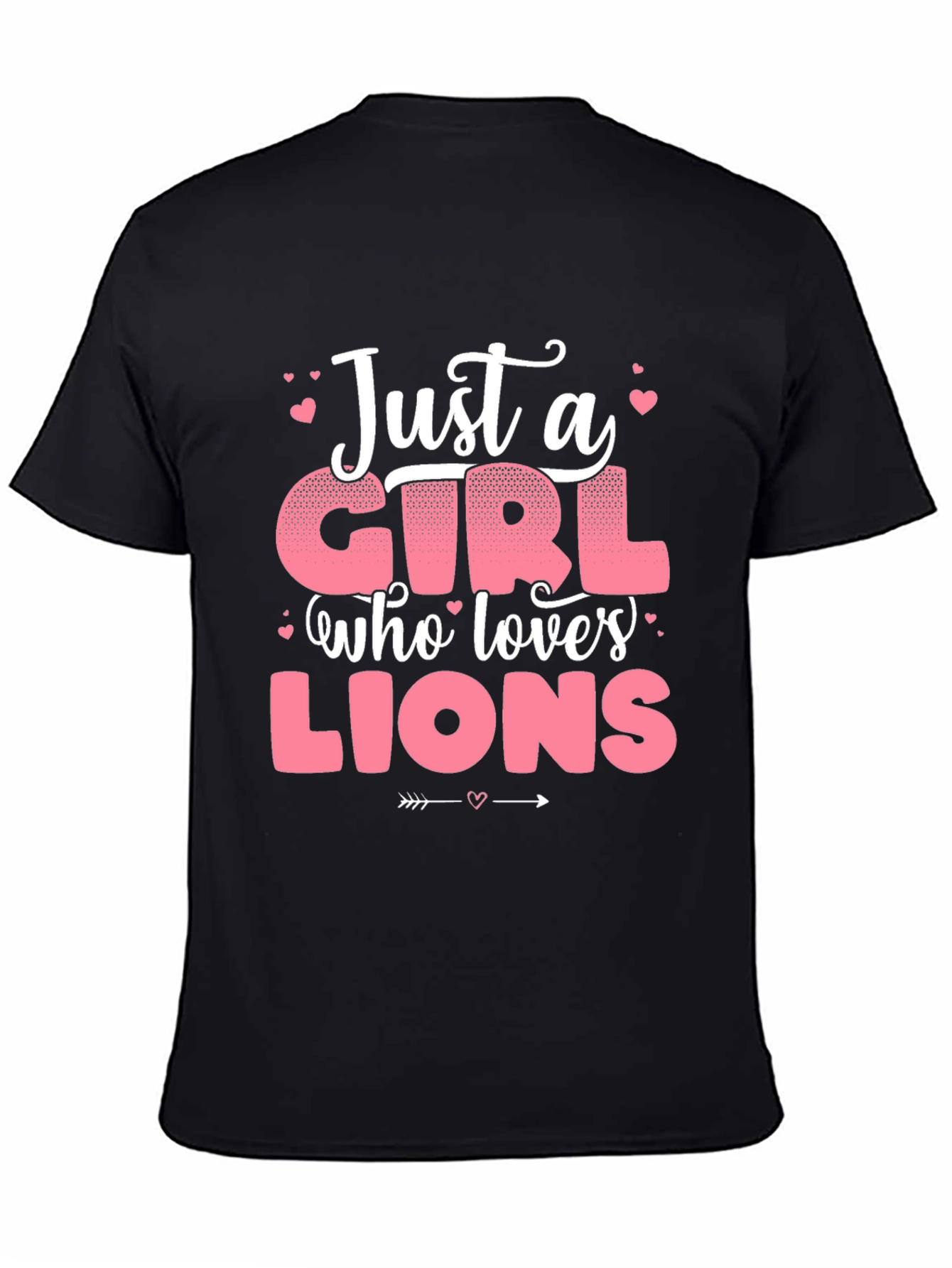 Just a Girl Who Loves Lions T-Shirt