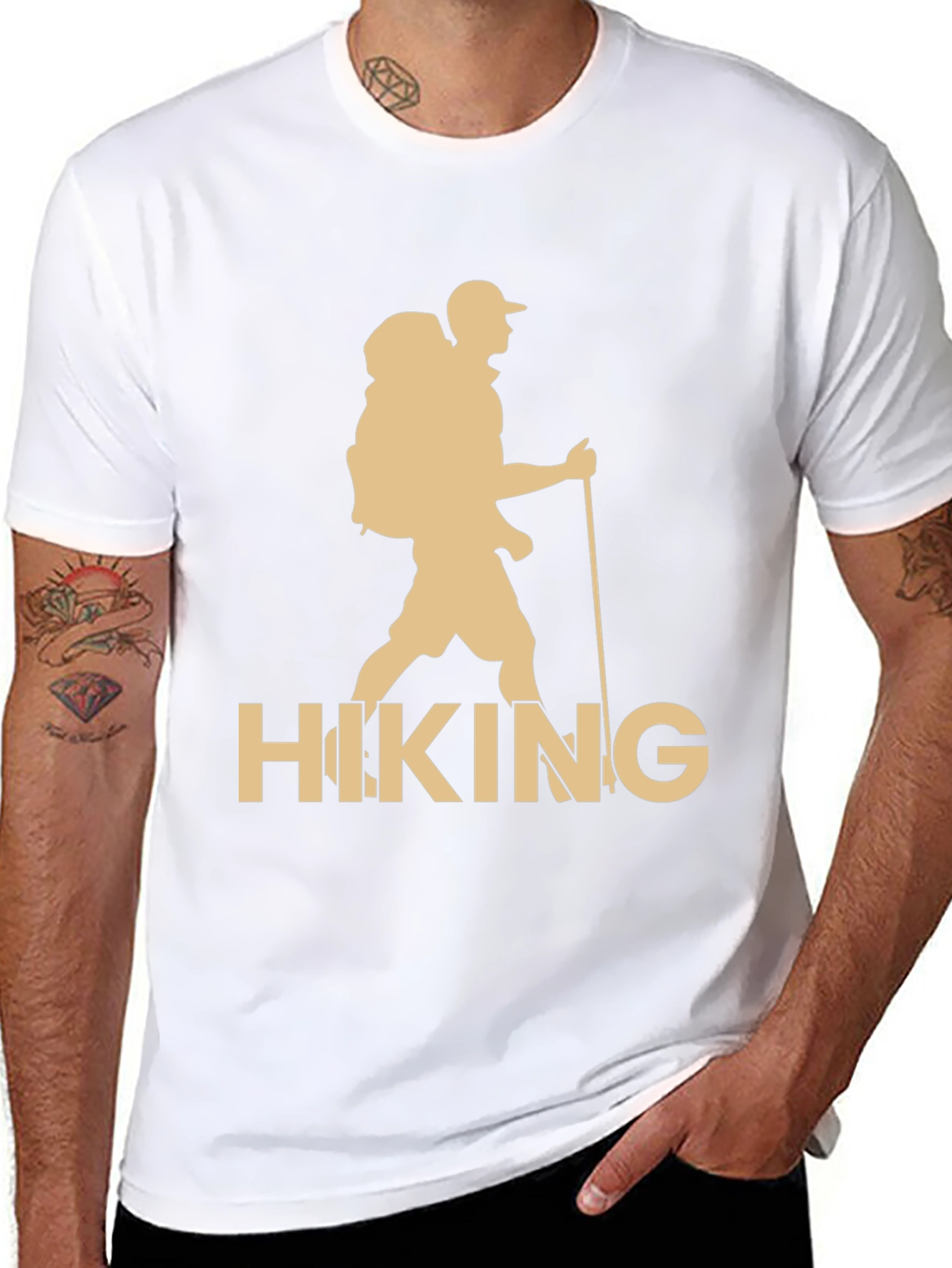 Hiking Graphic Tee - Adventure Awaits!