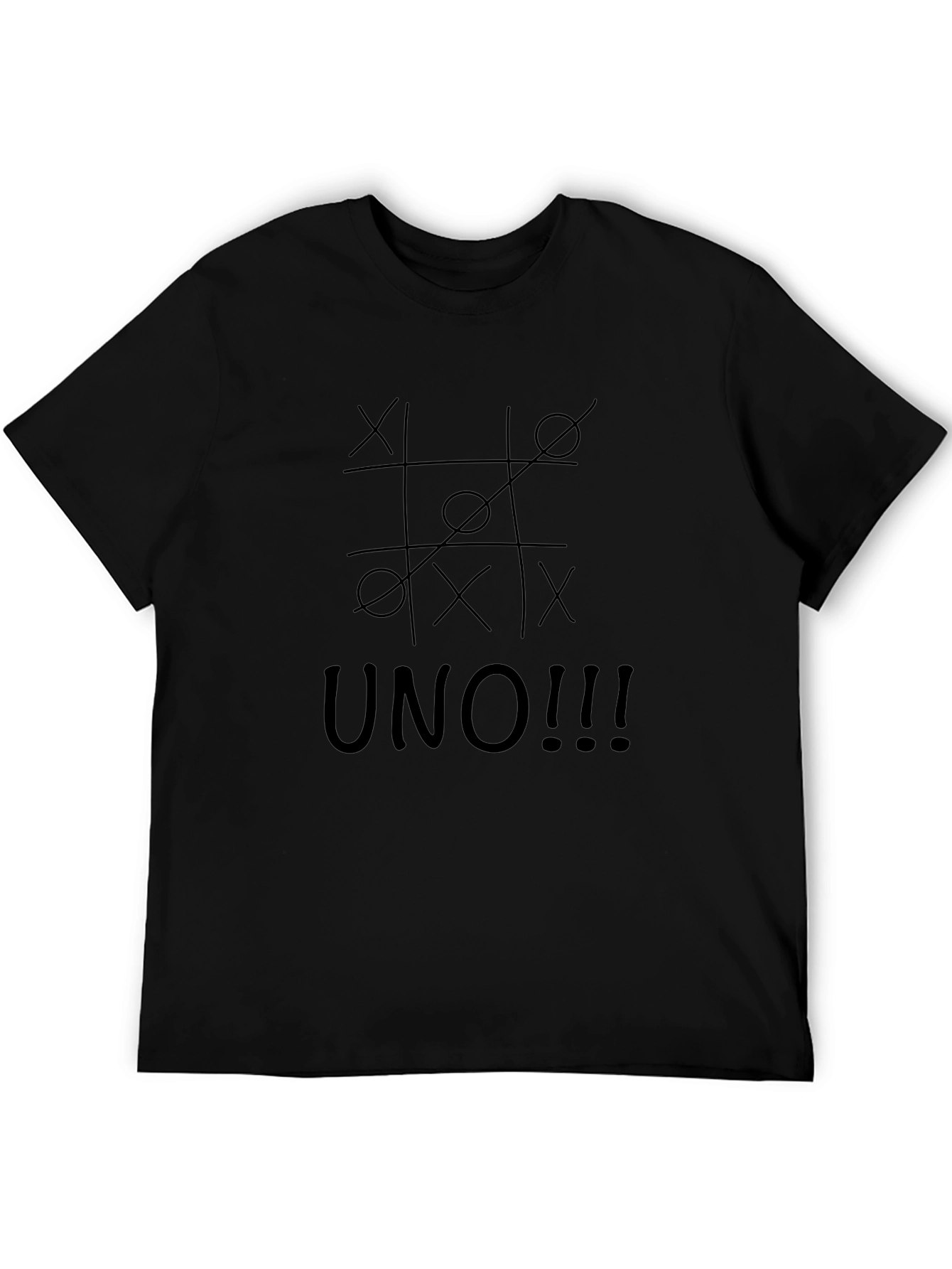 UNO! Tic-Tac-Toe T-Shirt | Casual Graphic Tee