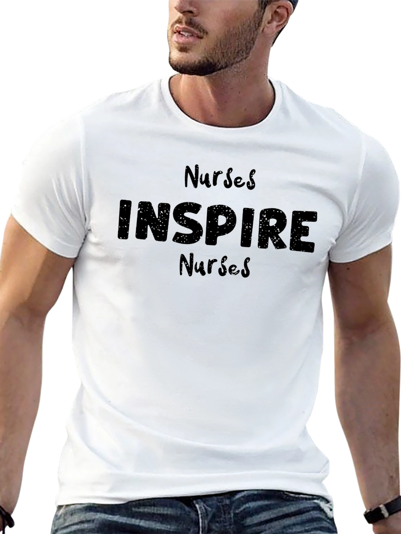 Nurses Inspire Graphic T-Shirt