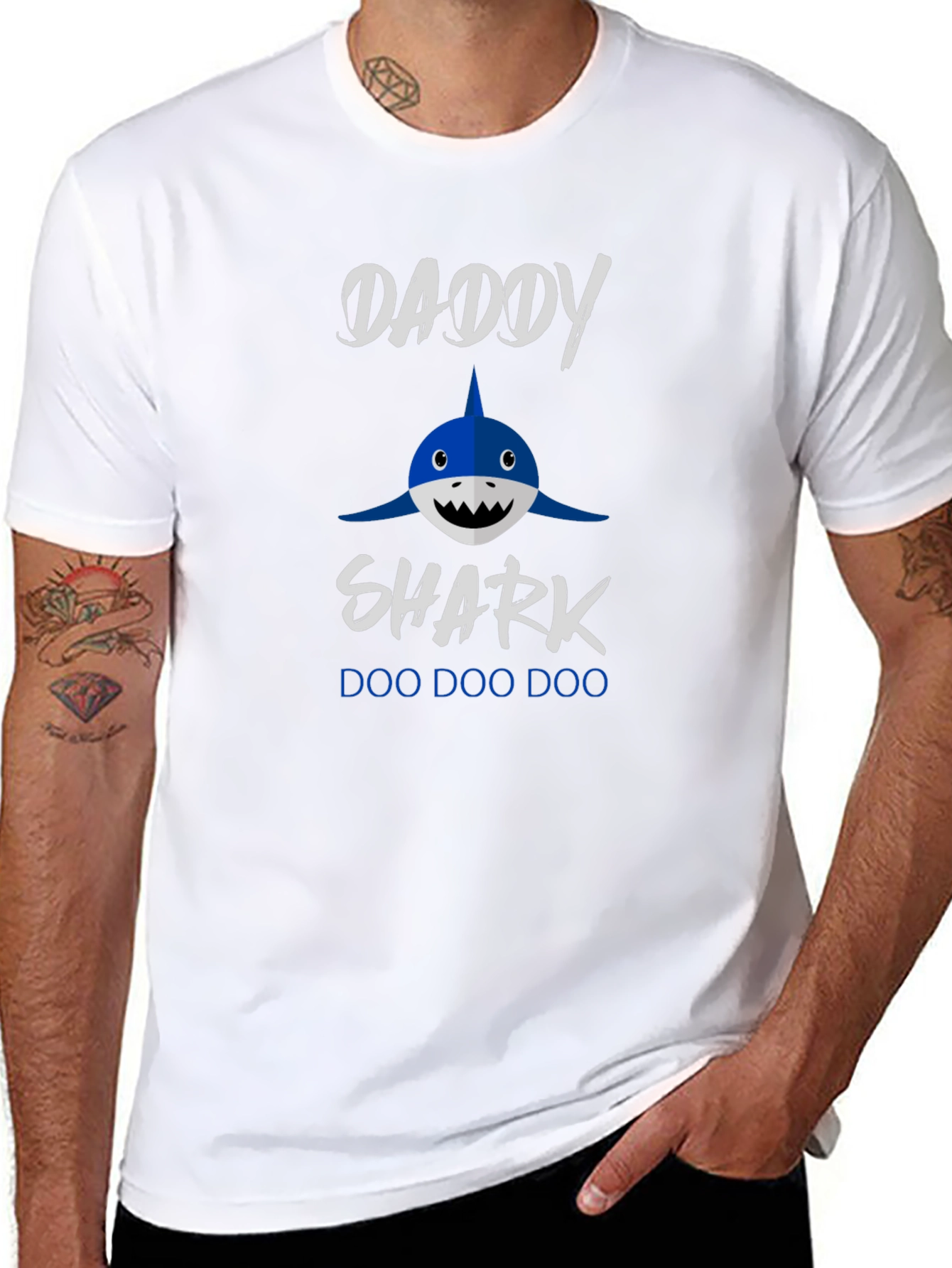 Daddy Shark Graphic Tee - Doo Doo Doo!