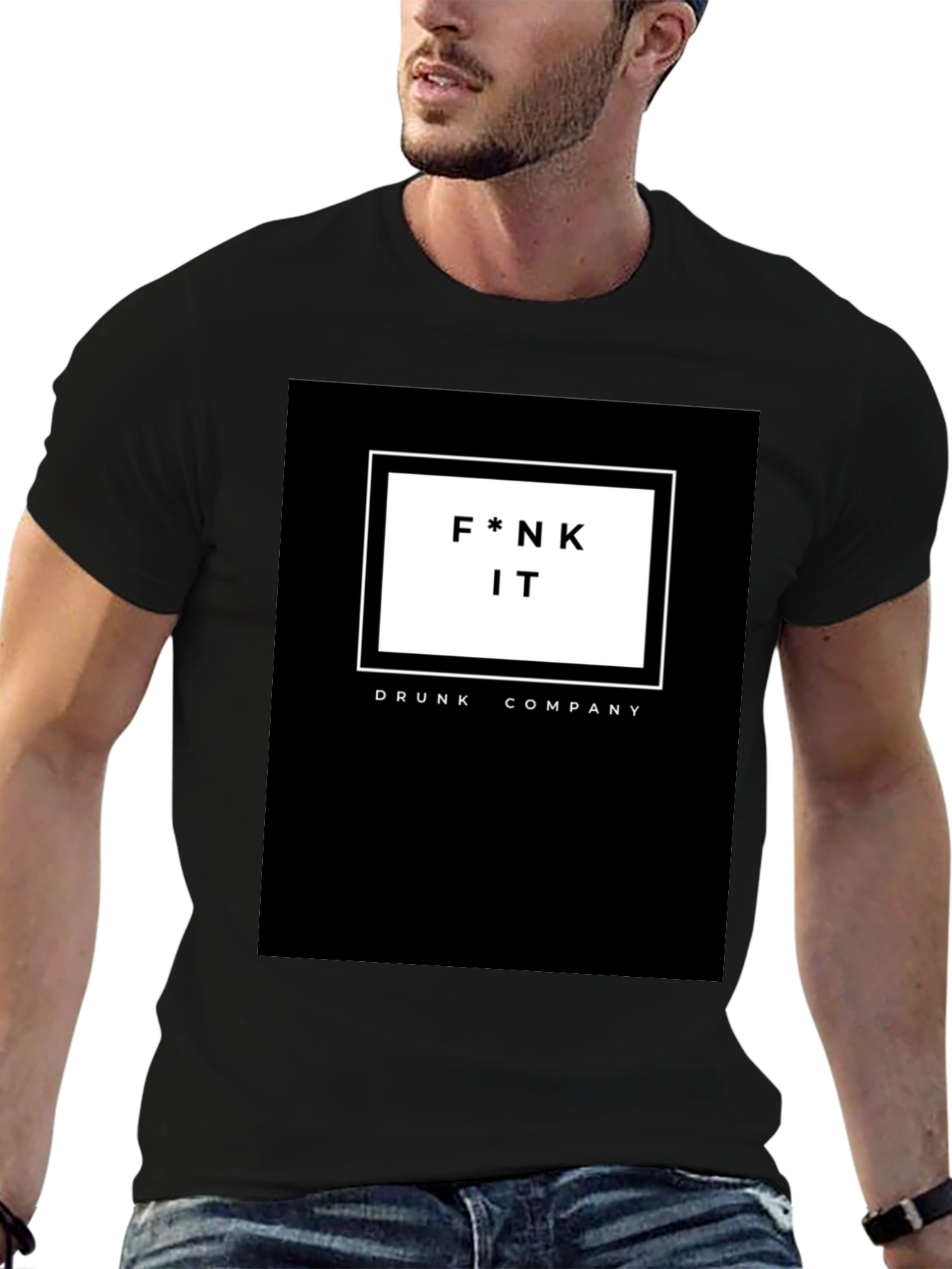 F*nk It Drunk Company Graphic Tee