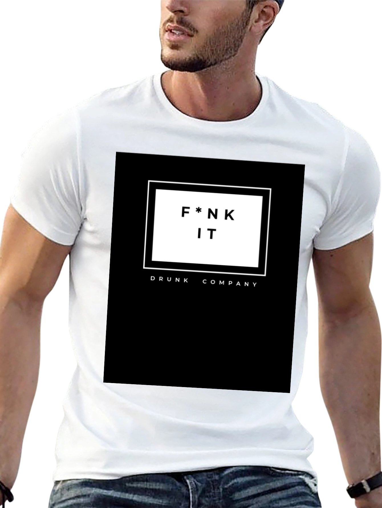 F*nk It Drunk Company Graphic Tee