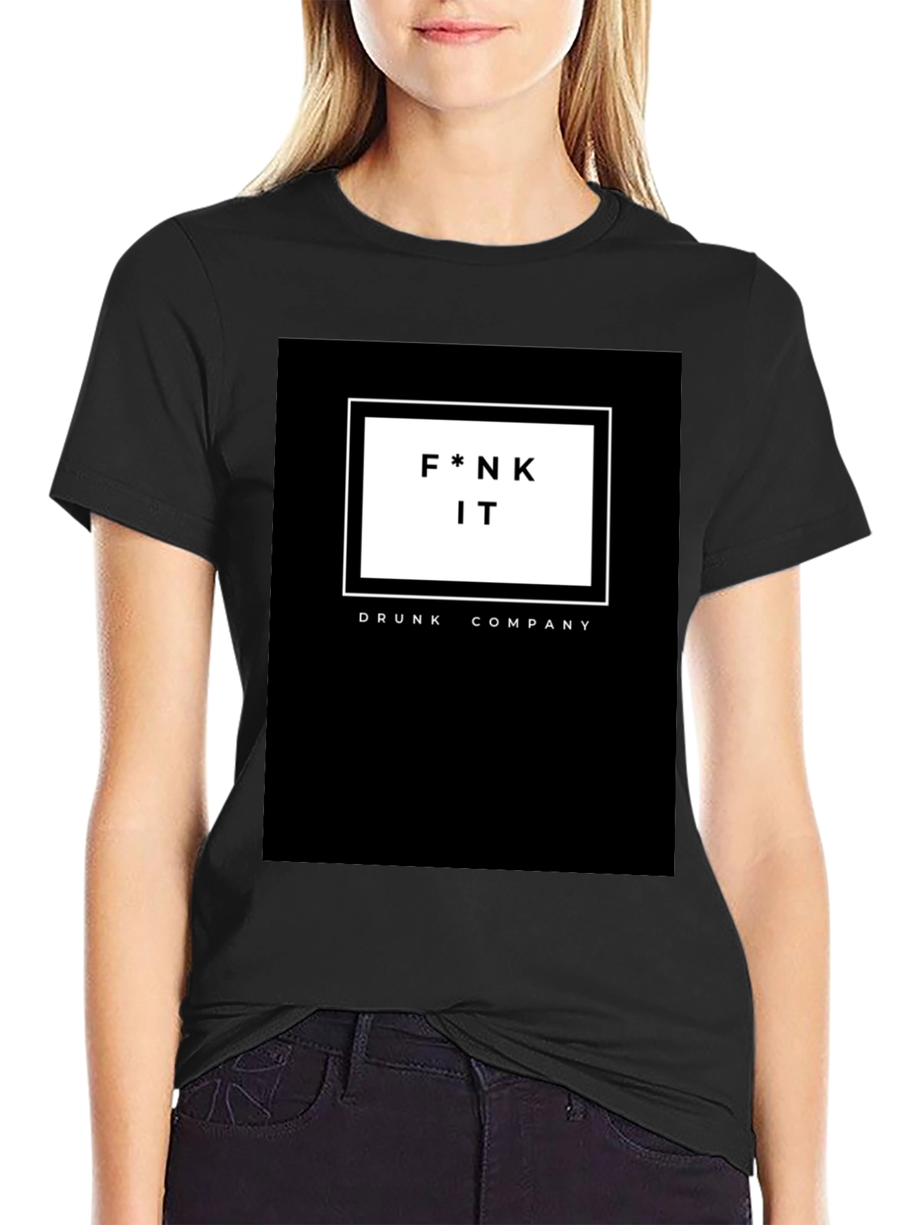 F*nk It Drunk Company Graphic Tee