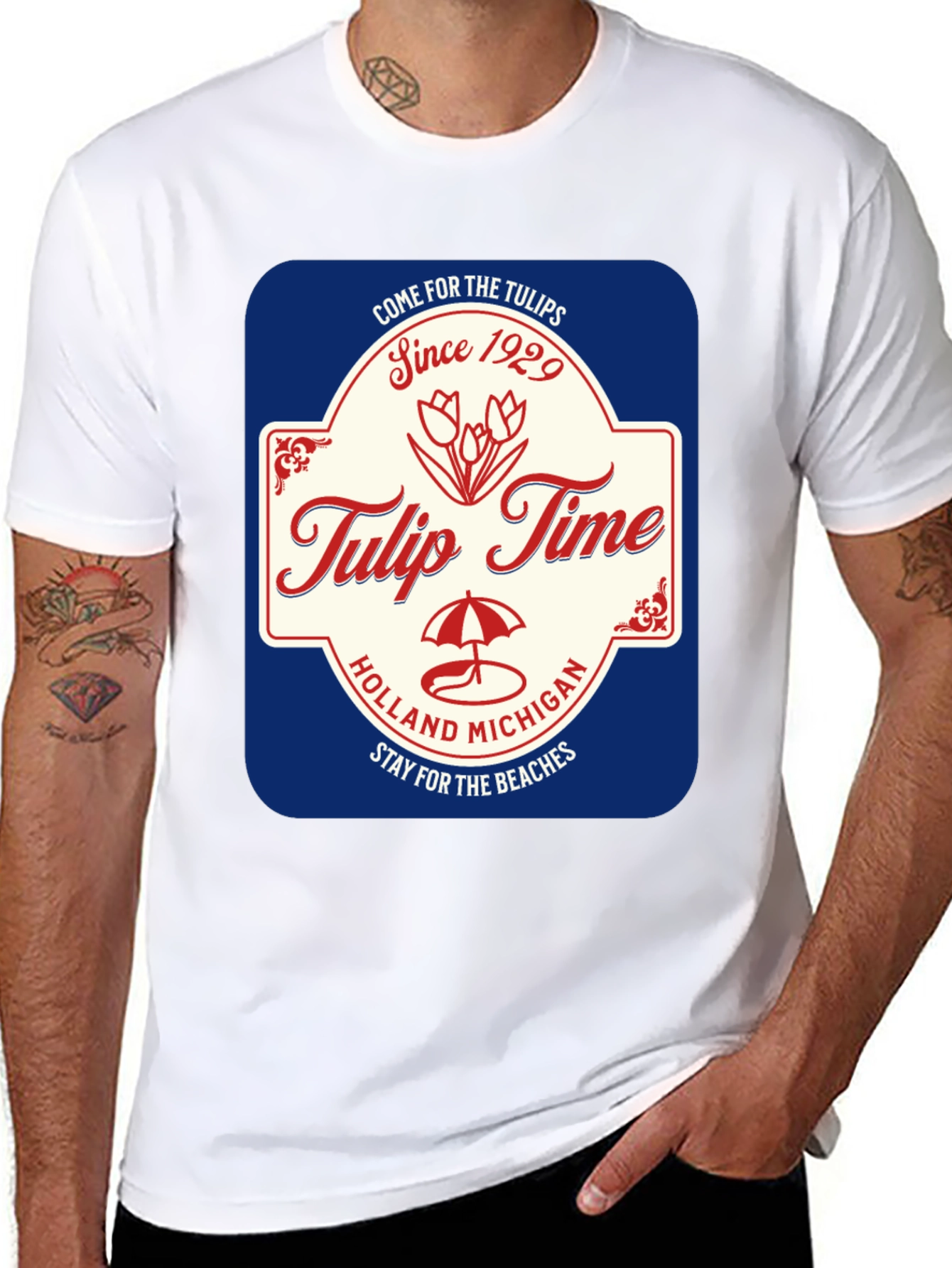 Tulip Time Holland Michigan Graphic T-Shirt