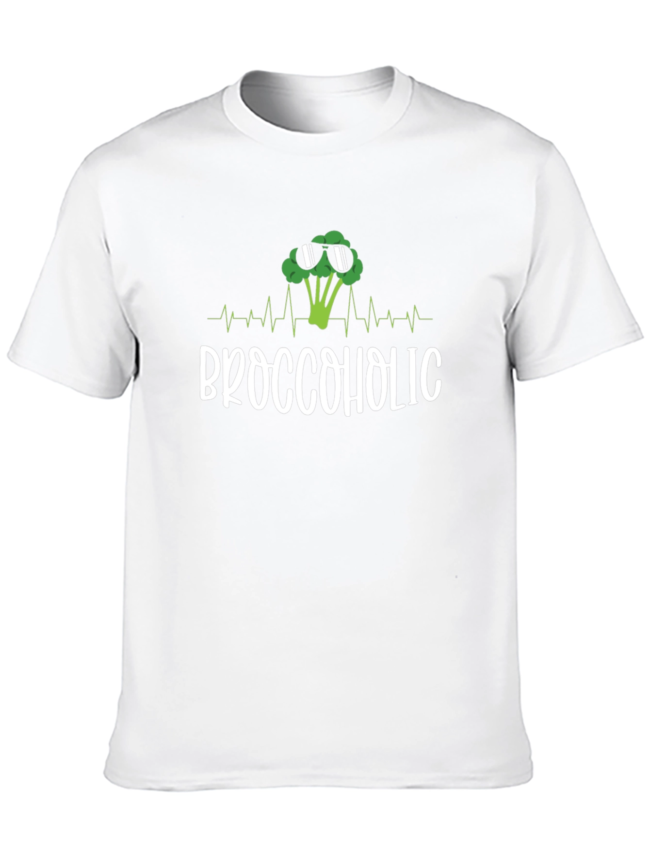 Broccoholic T-Shirt - Funny Broccoli Lover Tee