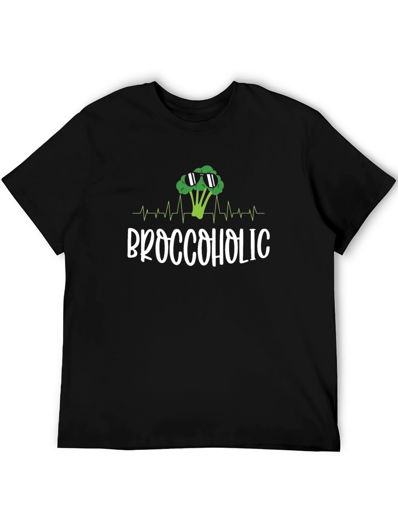 Broccoholic T-Shirt - Funny Broccoli Lover Tee