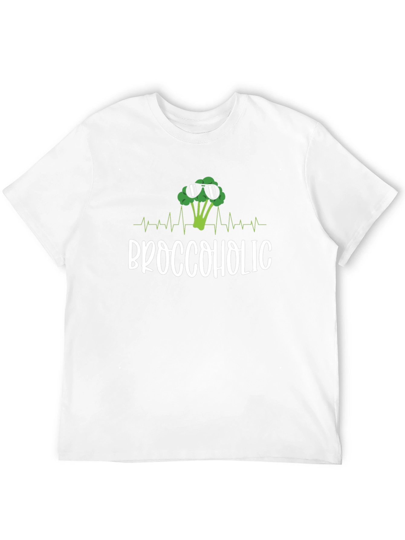 Broccoholic T-Shirt - Funny Broccoli Lover Tee