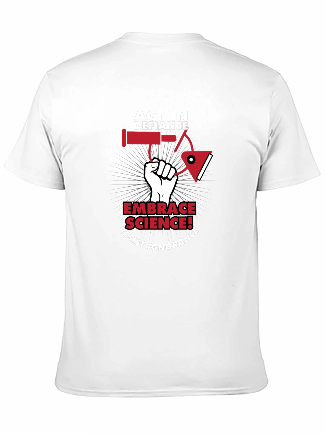 Act in Defiance Science T-Shirt
