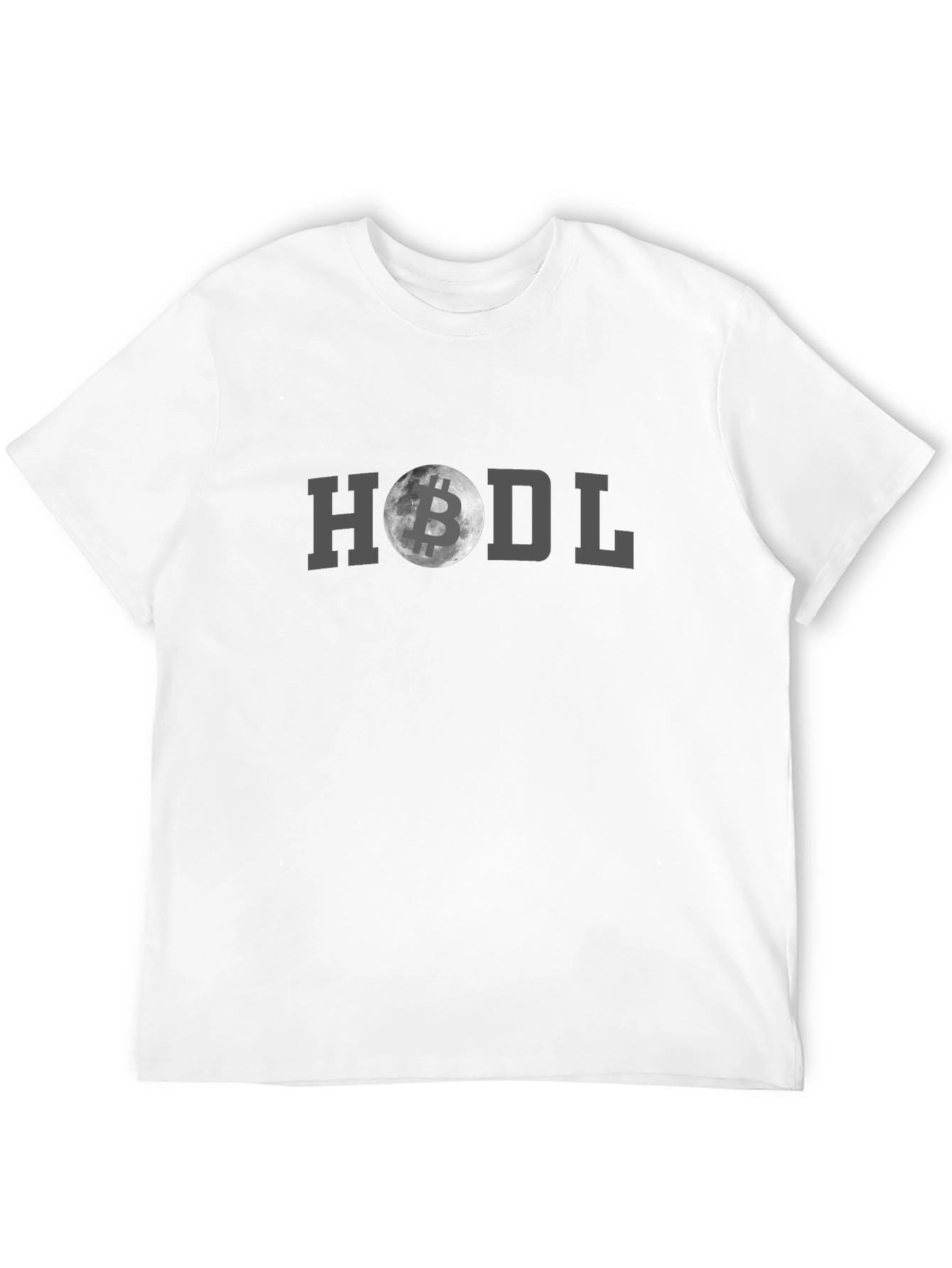 HODL Bitcoin Moon Graphic T-Shirt