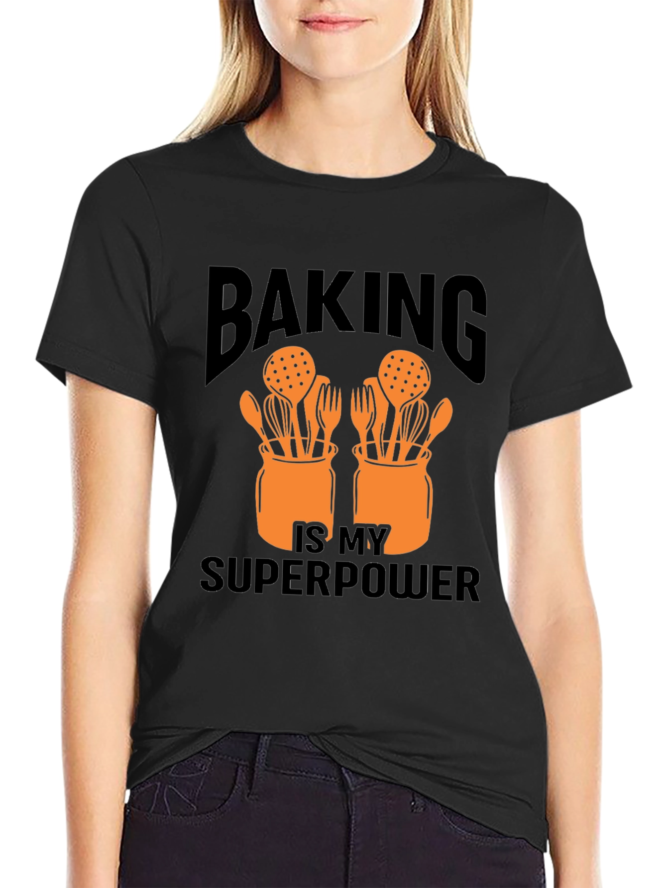 Baking Is My Superpower Graphic T-Shirt