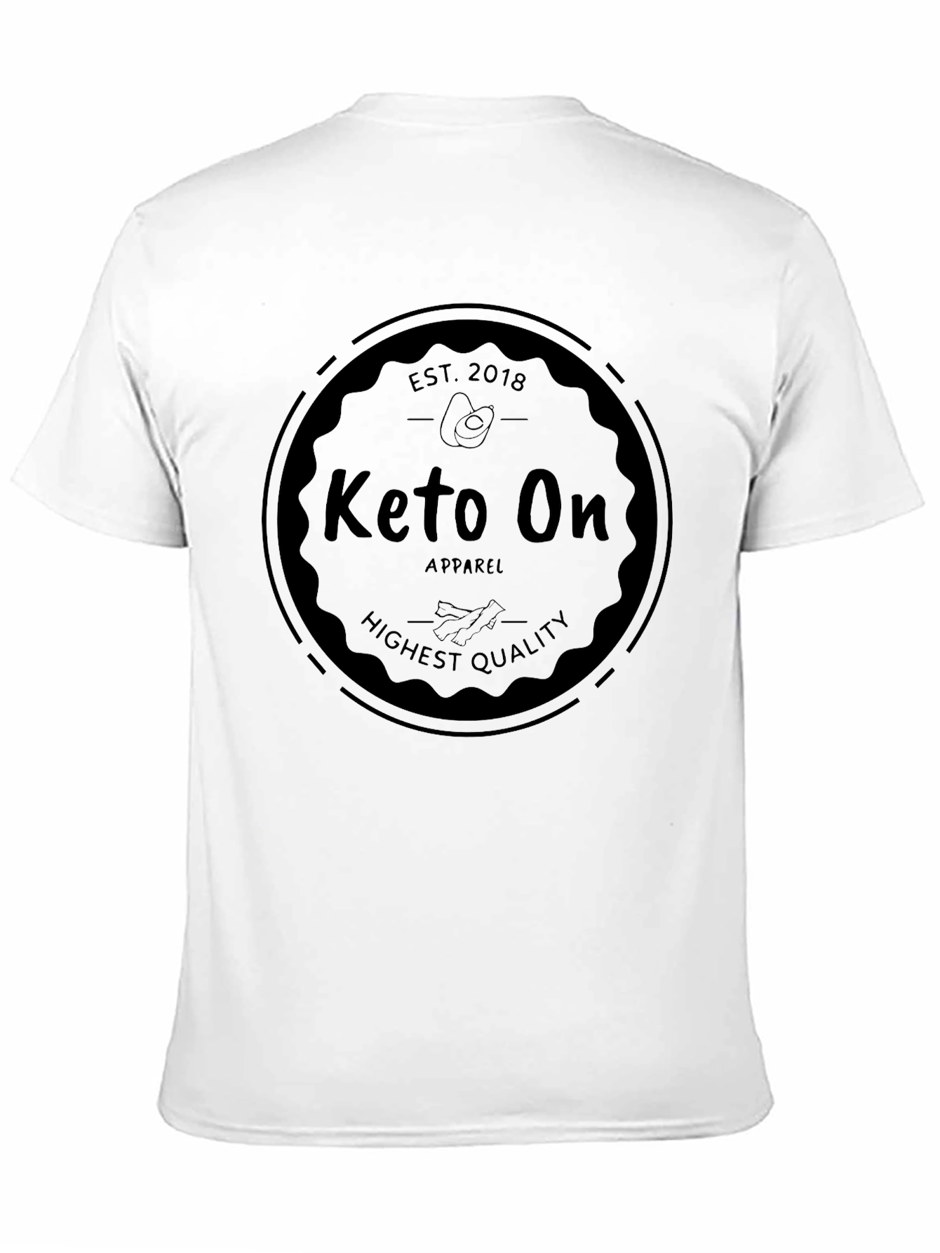 Keto On Apparel Black T-Shirt