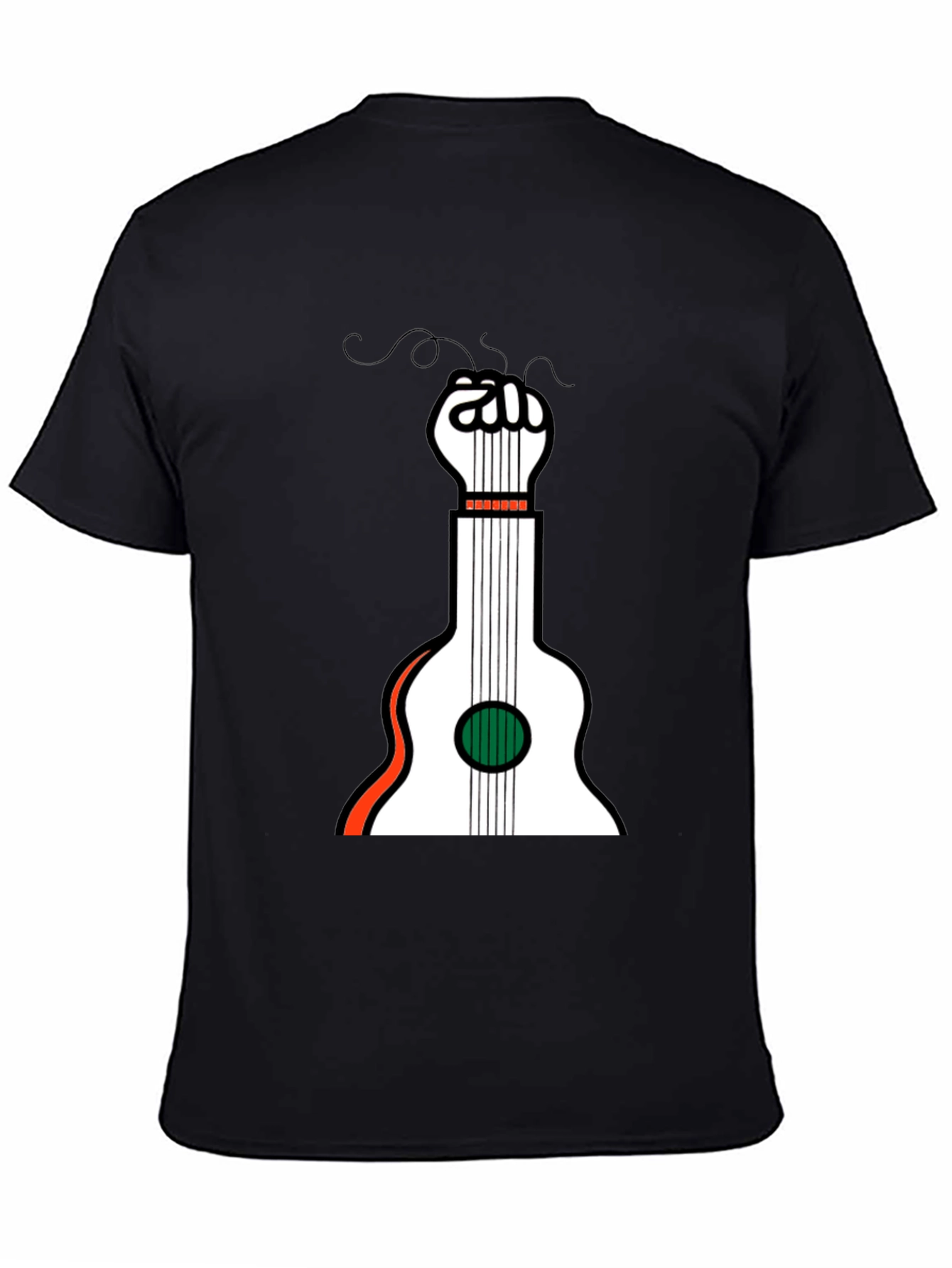 Guitar Fist Graphic Tee - Music & Protest