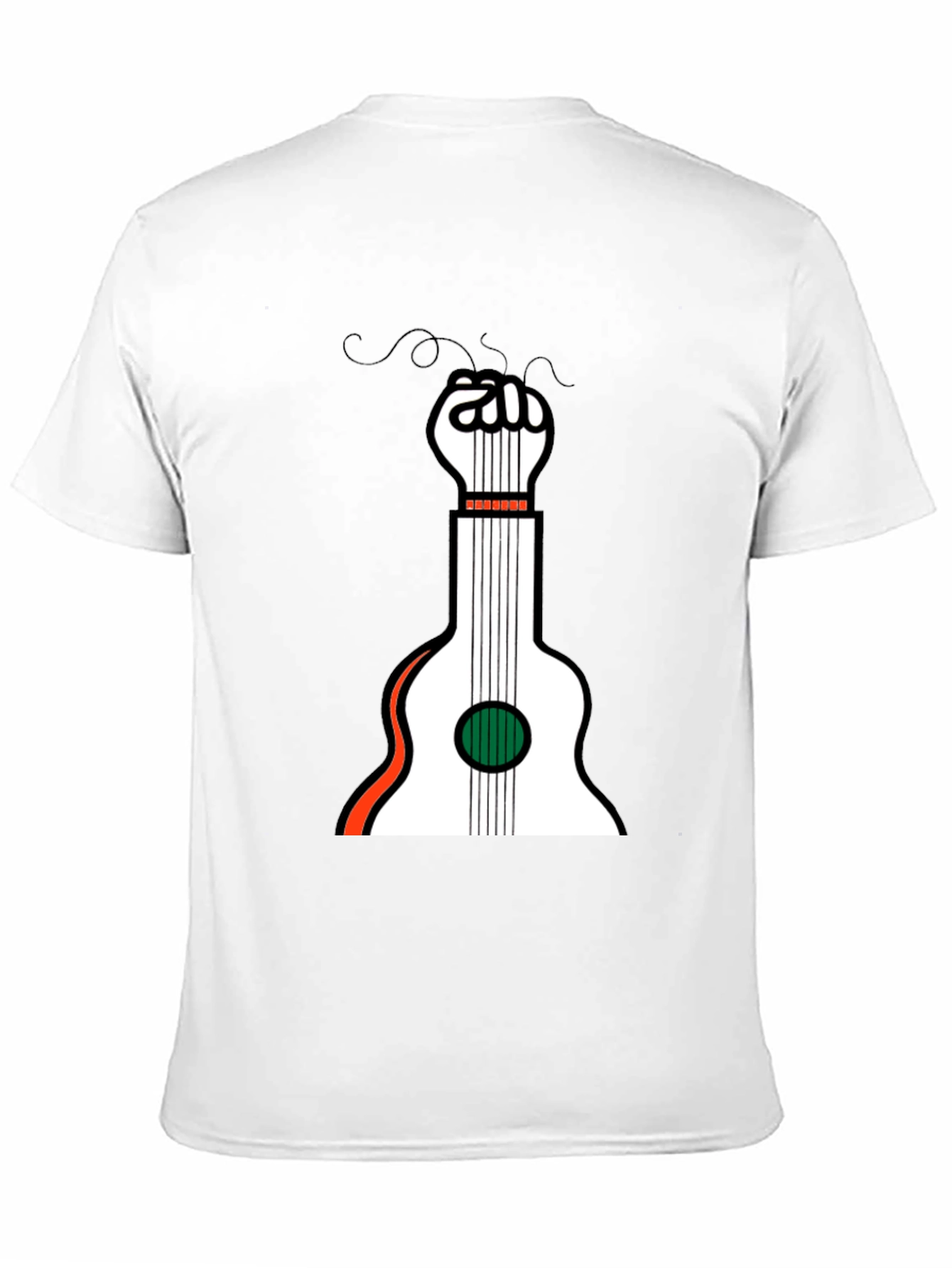 Guitar Fist Graphic Tee - Music & Protest