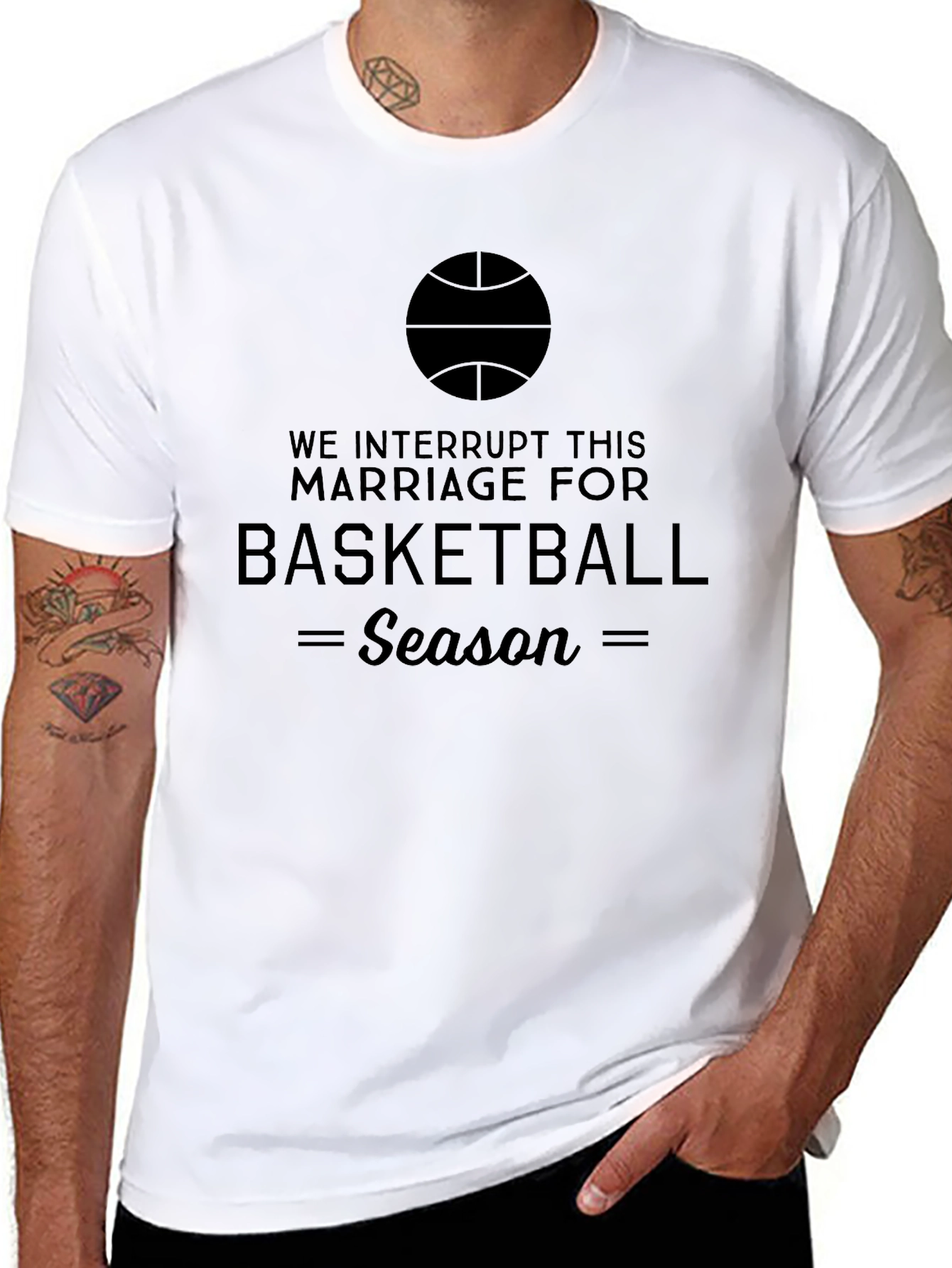 Basketball Season Interruption T-Shirt