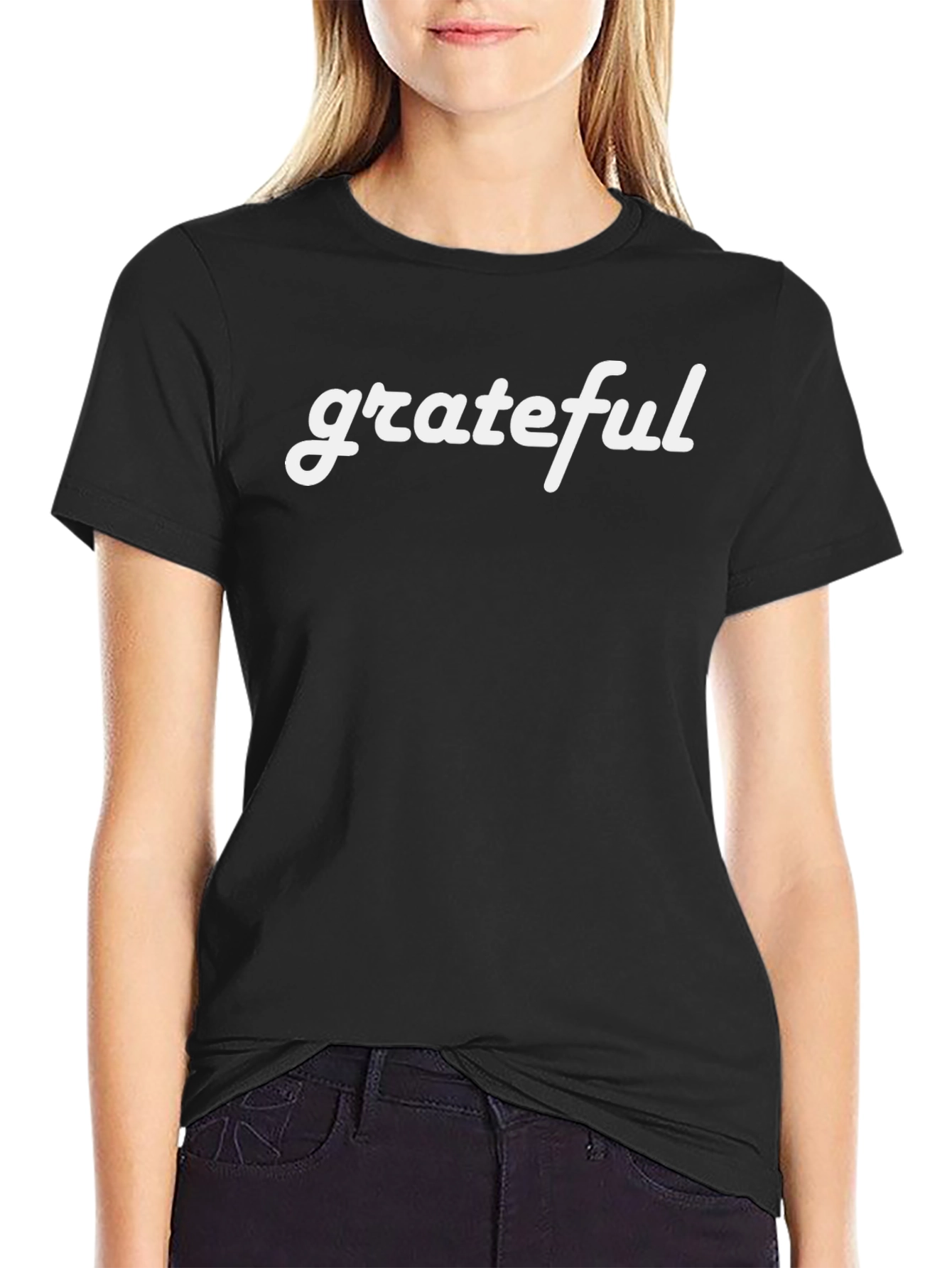 Grateful Black T-Shirt