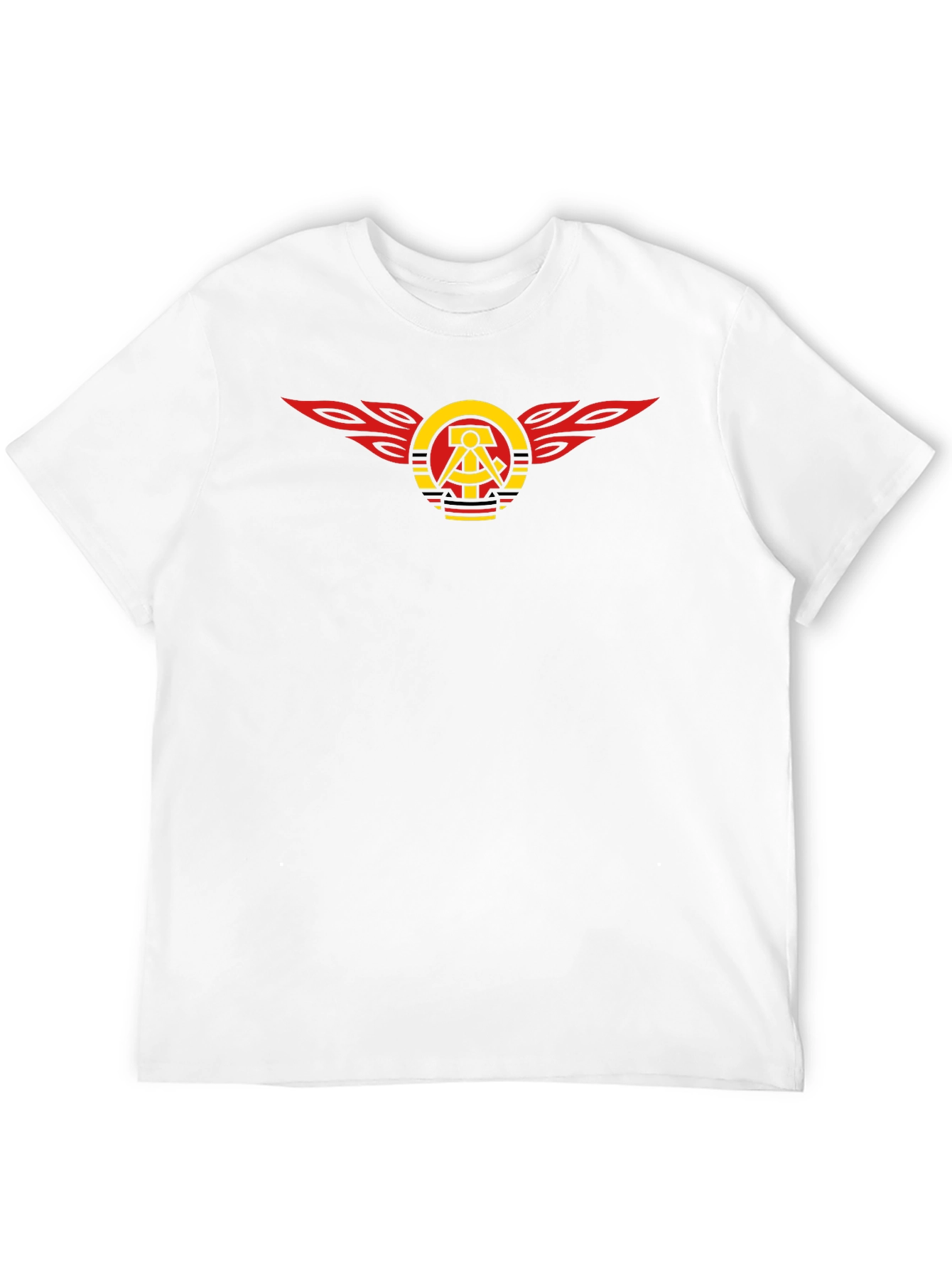 Hammer and Compass Wings Black T-Shirt