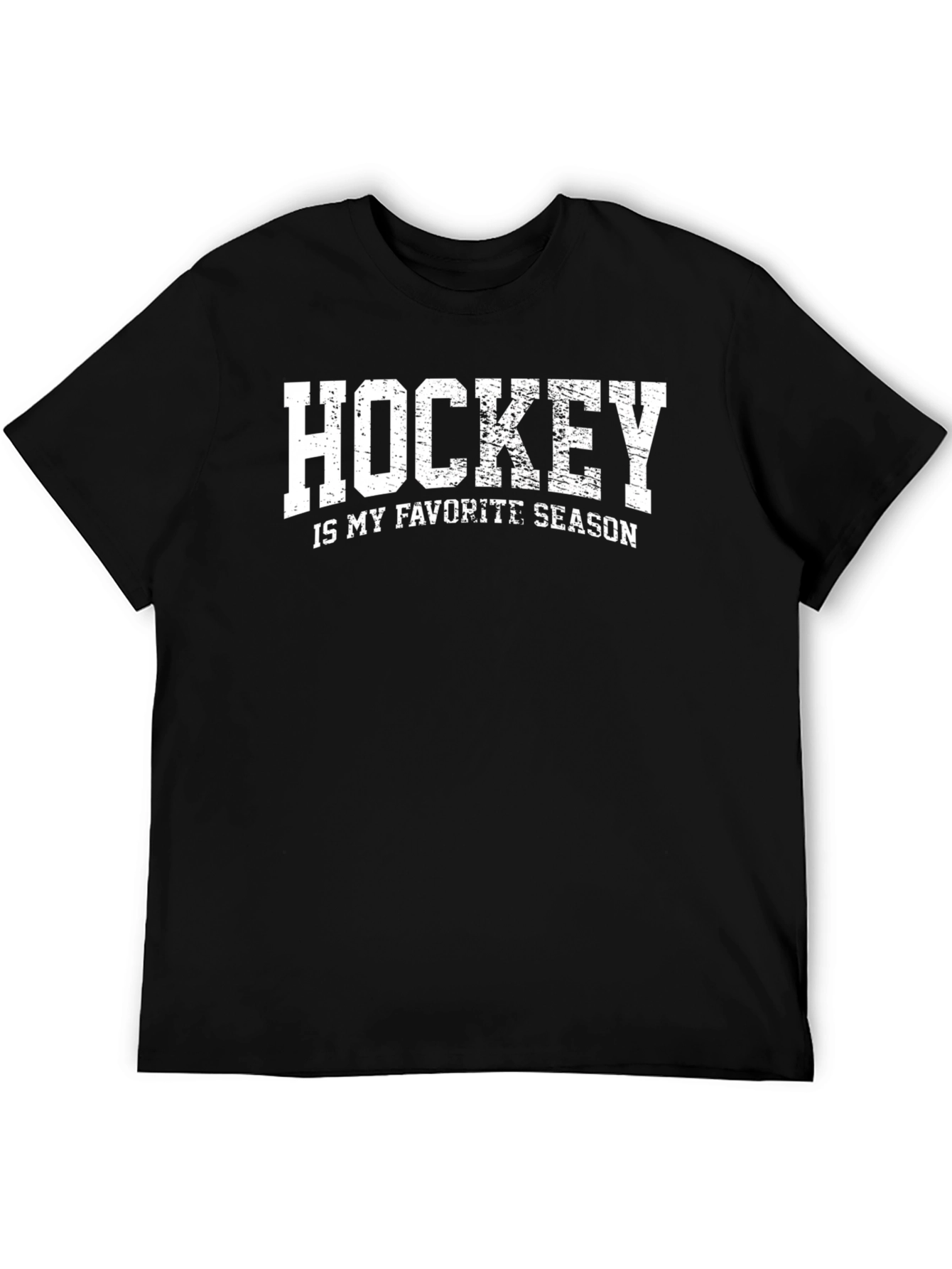 Hockey is My Favorite Season T-Shirt - Black