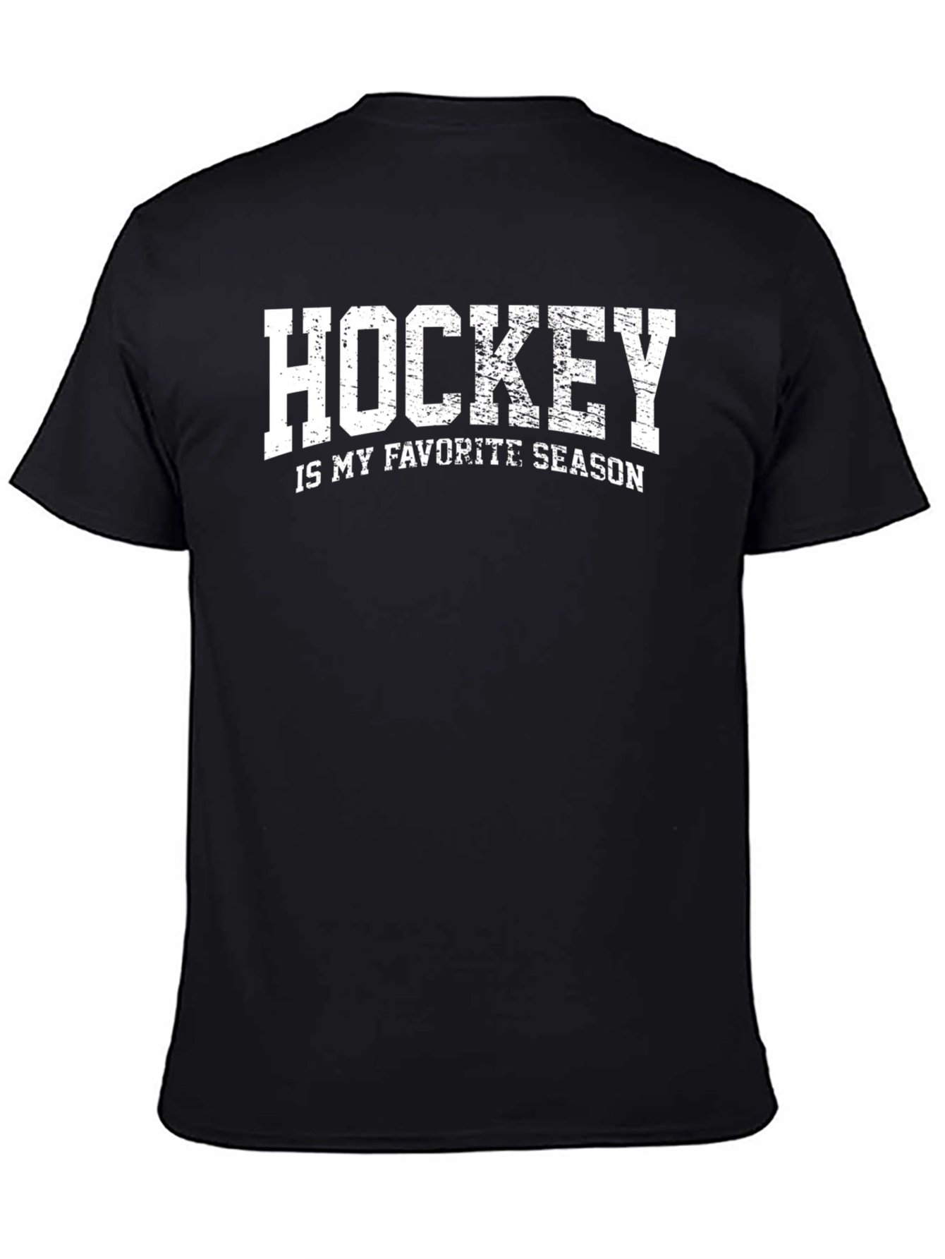 Hockey is My Favorite Season T-Shirt - Black