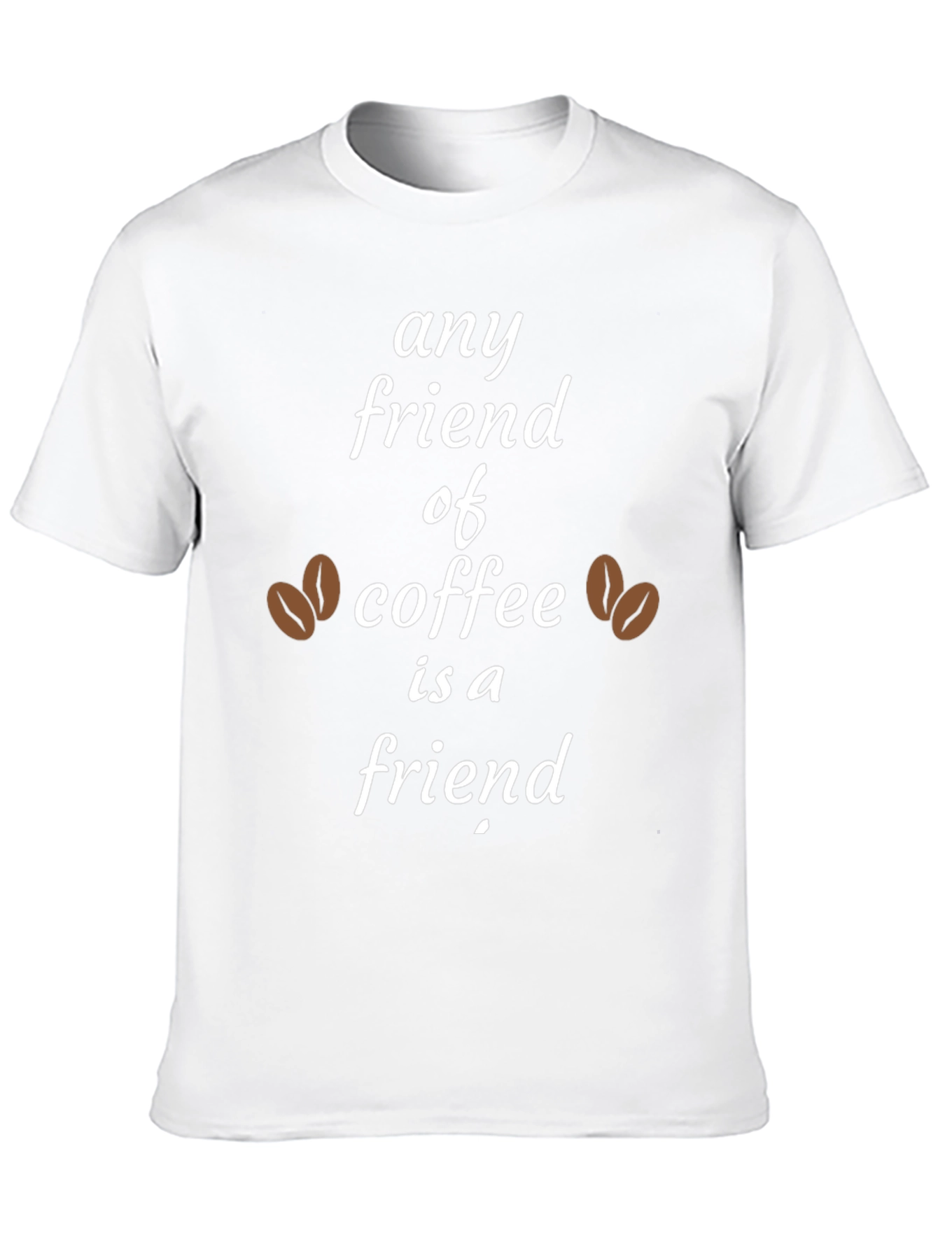 Coffee Lover T-Shirt - Any Friend of Coffee